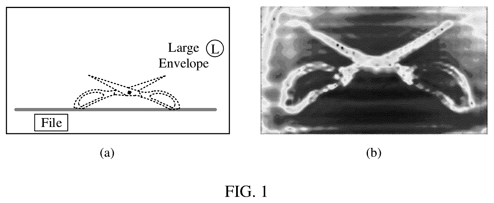 Patent US12368947 Figure 1 – Imaging method for non-line-of-sight object and electronic device