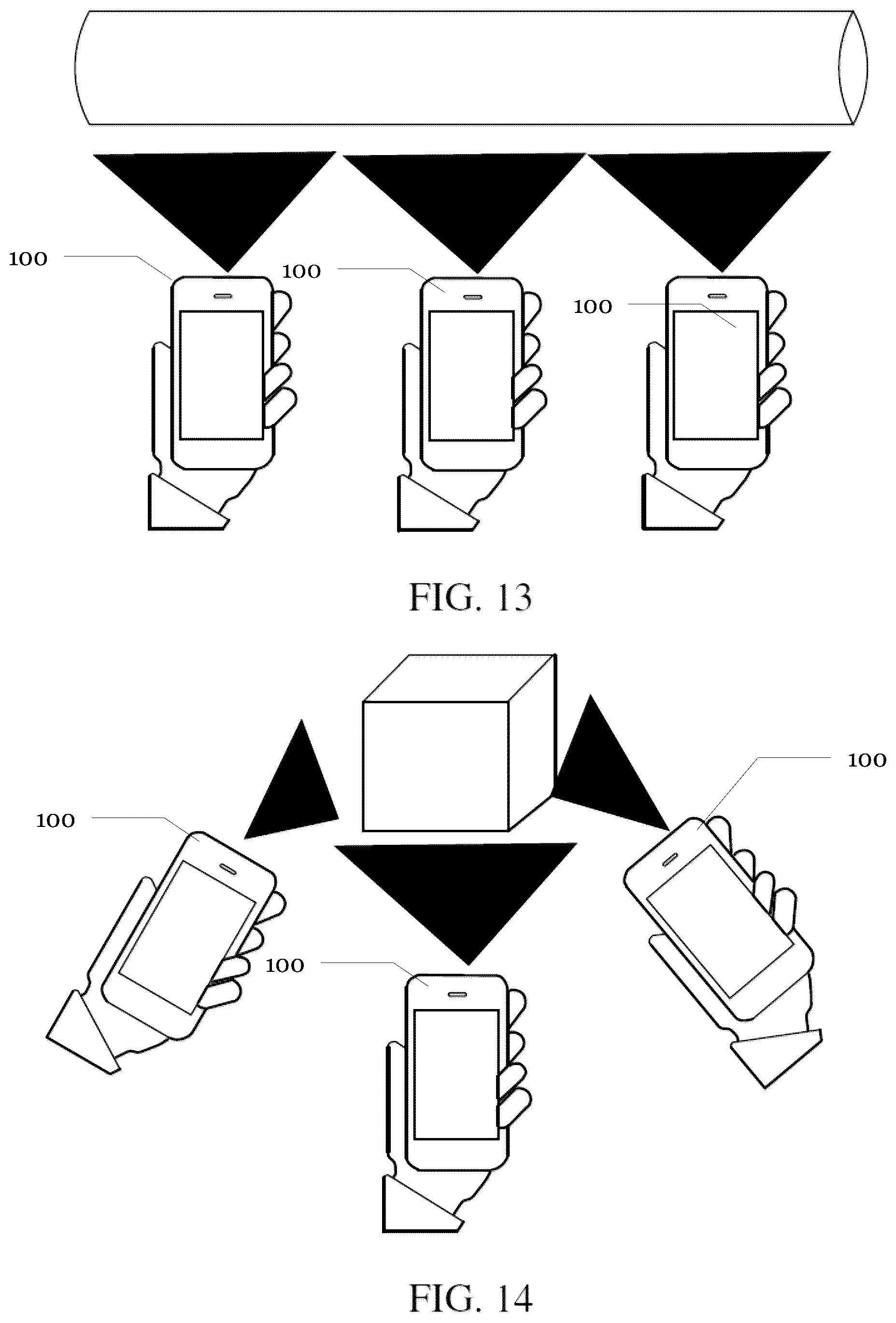 Patent US12368947 Figure 12 – Imaging method for non-line-of-sight object and electronic device