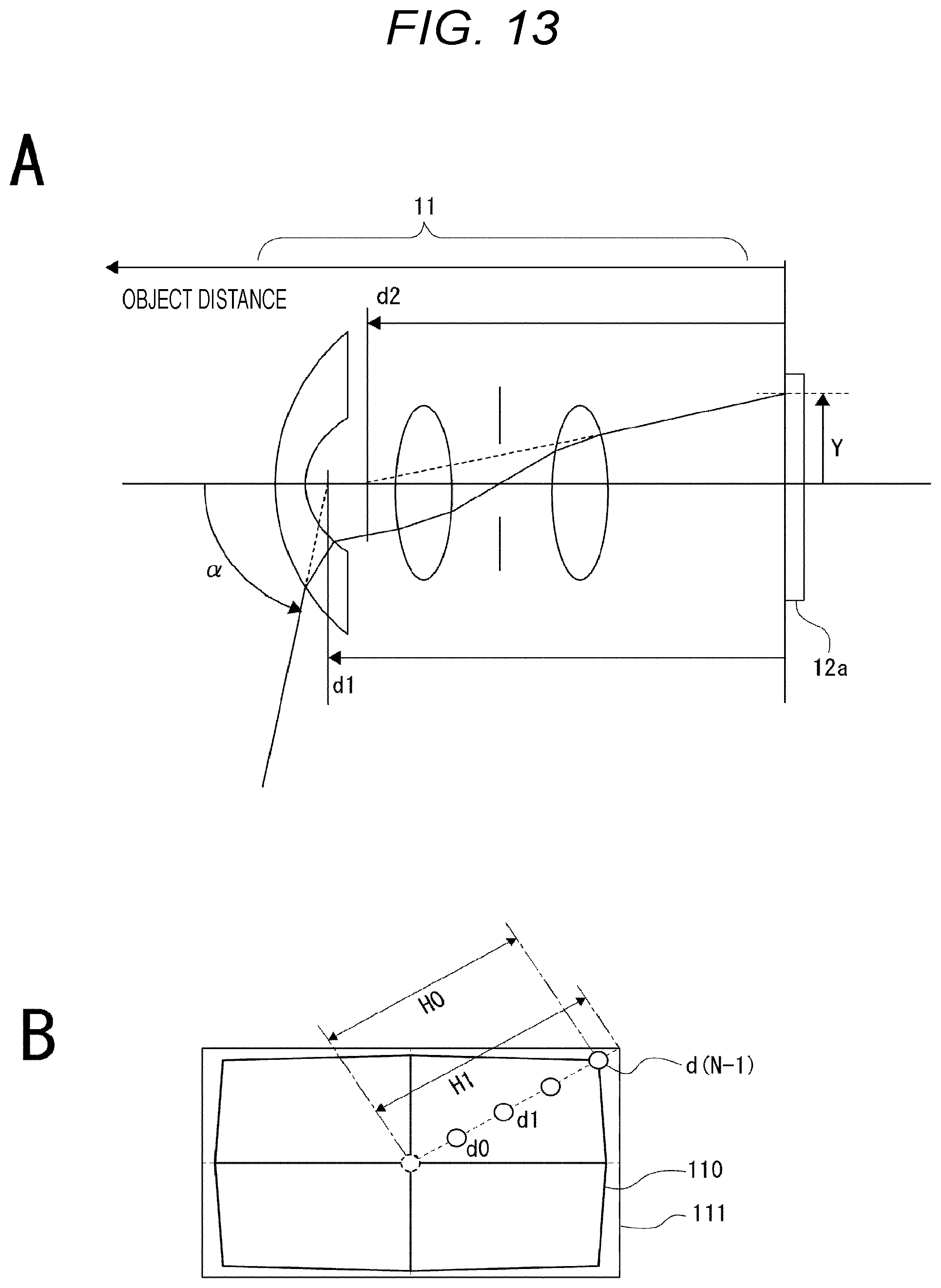 Patent US12368955 Figure 13 – Image processing device, image processing method, and program