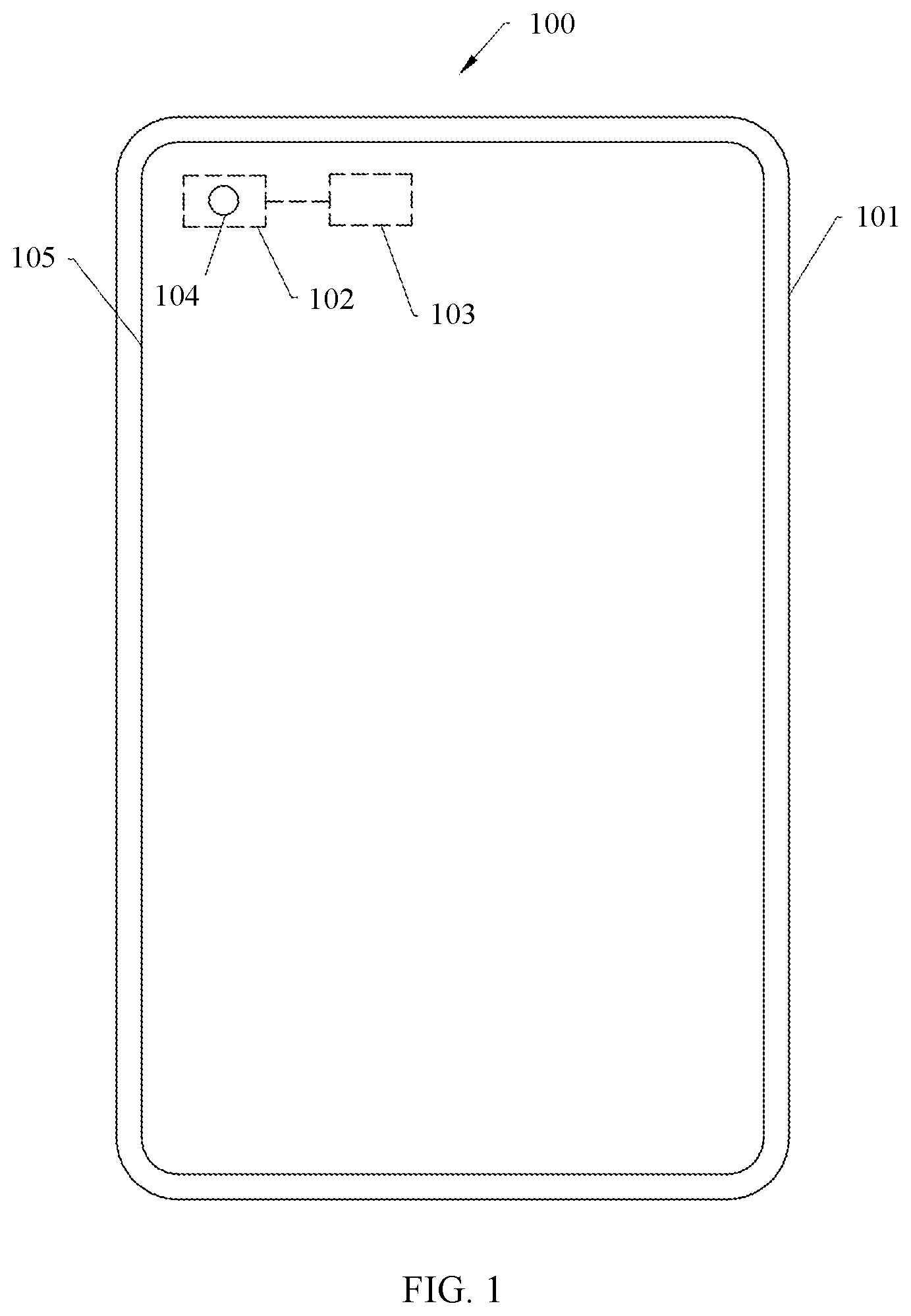 Patent US12368957 Figure 1 – Camera module and electronic device