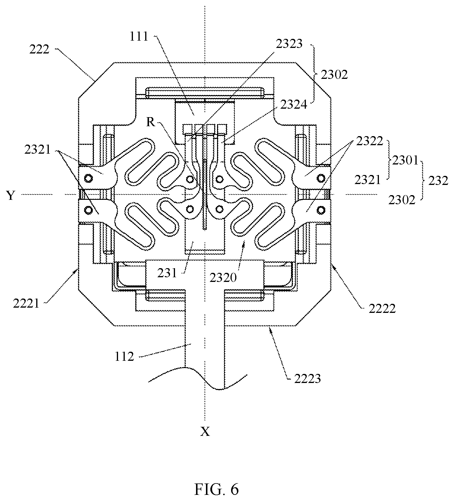 Patent US12368957 Figure 6 – Camera module and electronic device