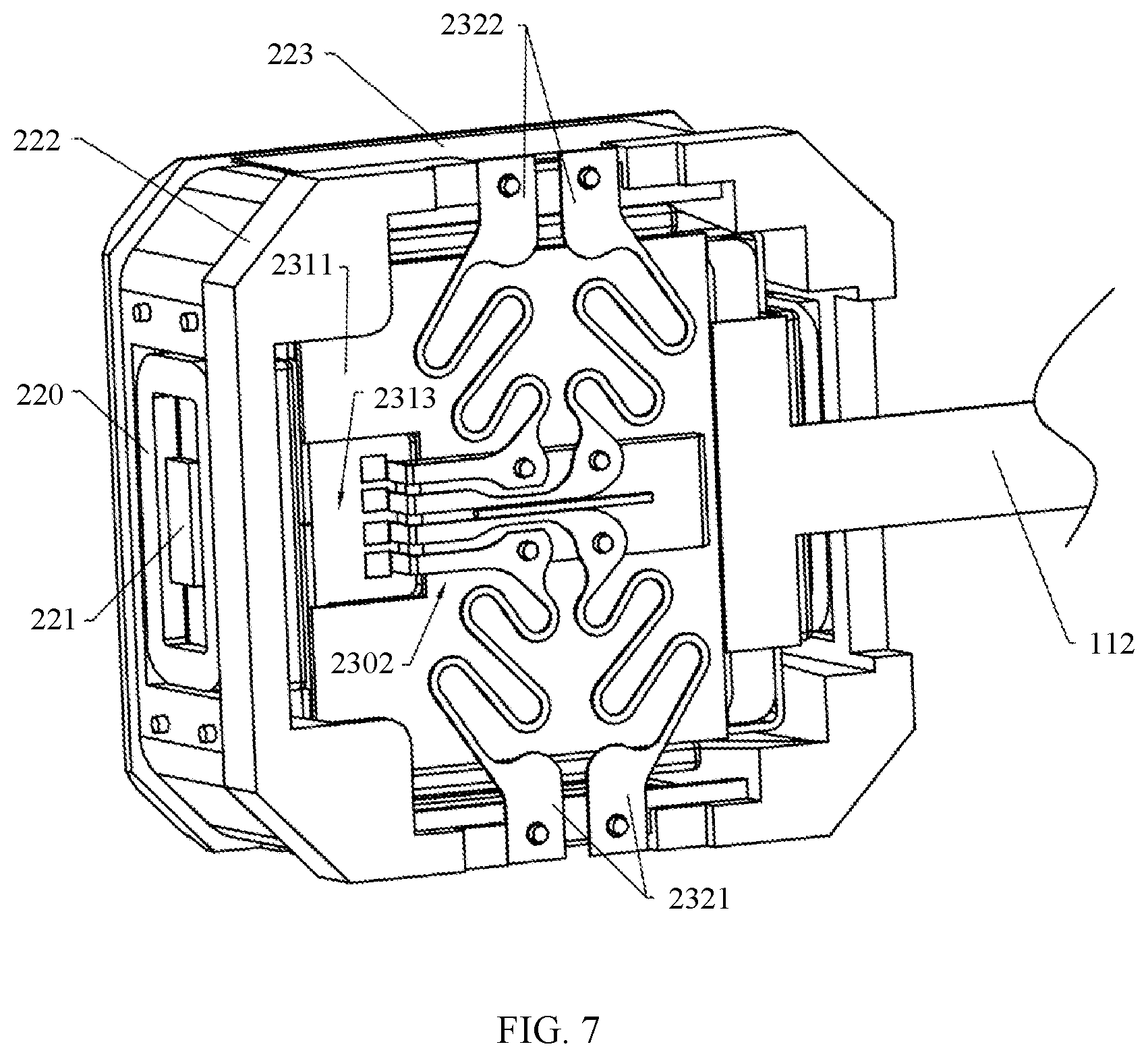 Patent US12368957 Figure 7 – Camera module and electronic device