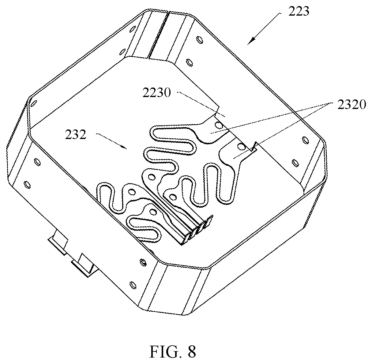 Patent US12368957 Figure 8 – Camera module and electronic device