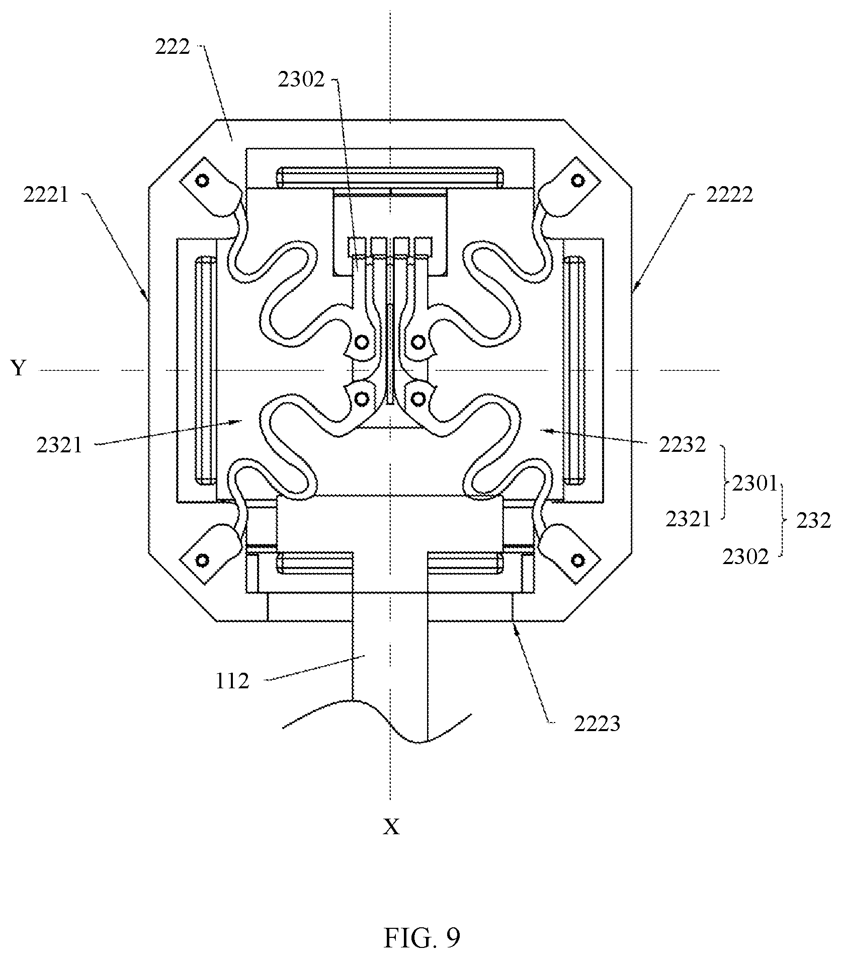 Patent US12368957 Figure 9 – Camera module and electronic device
