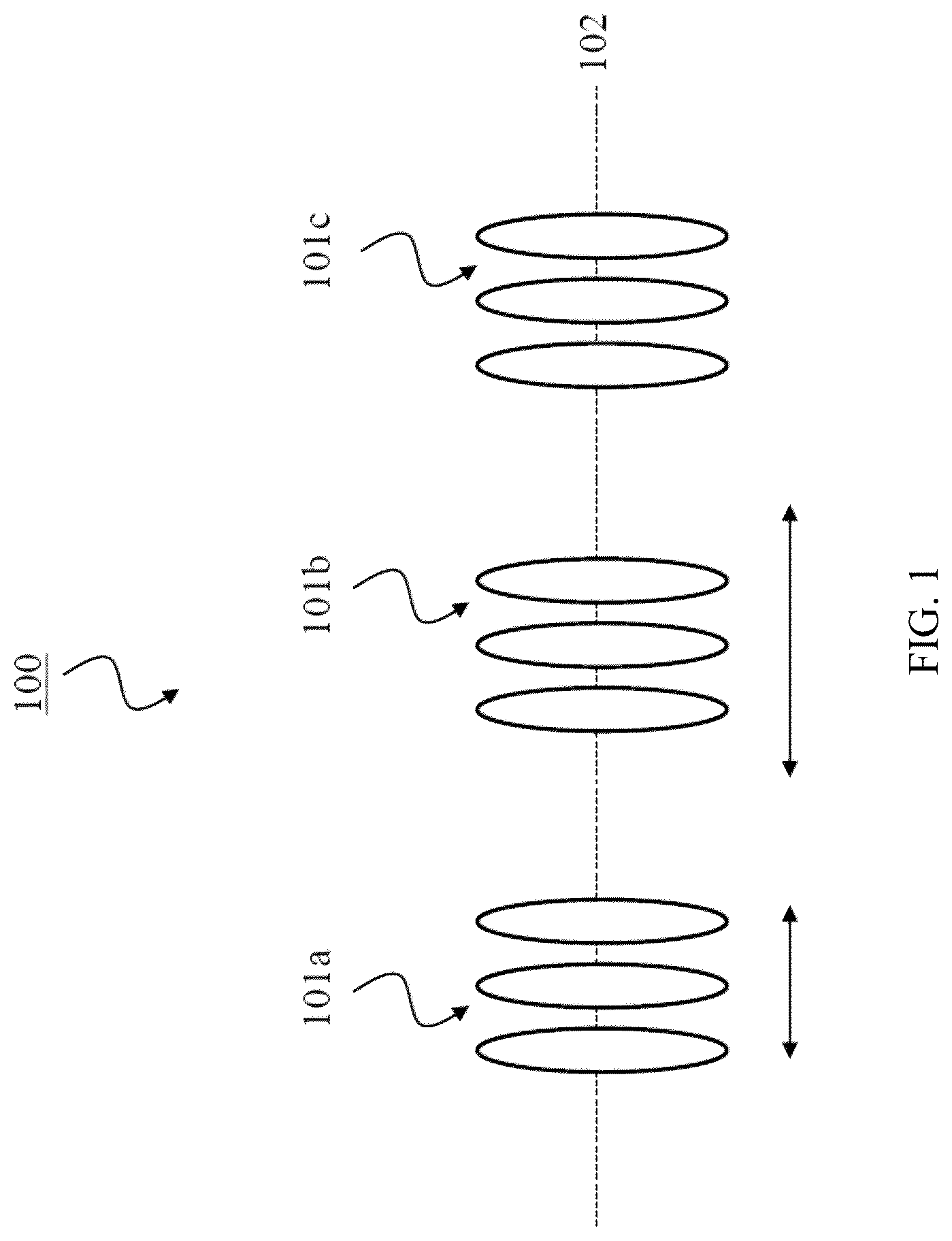 Patent US12368959 Figure 1 – Optical zoom system and camera for a mobile device