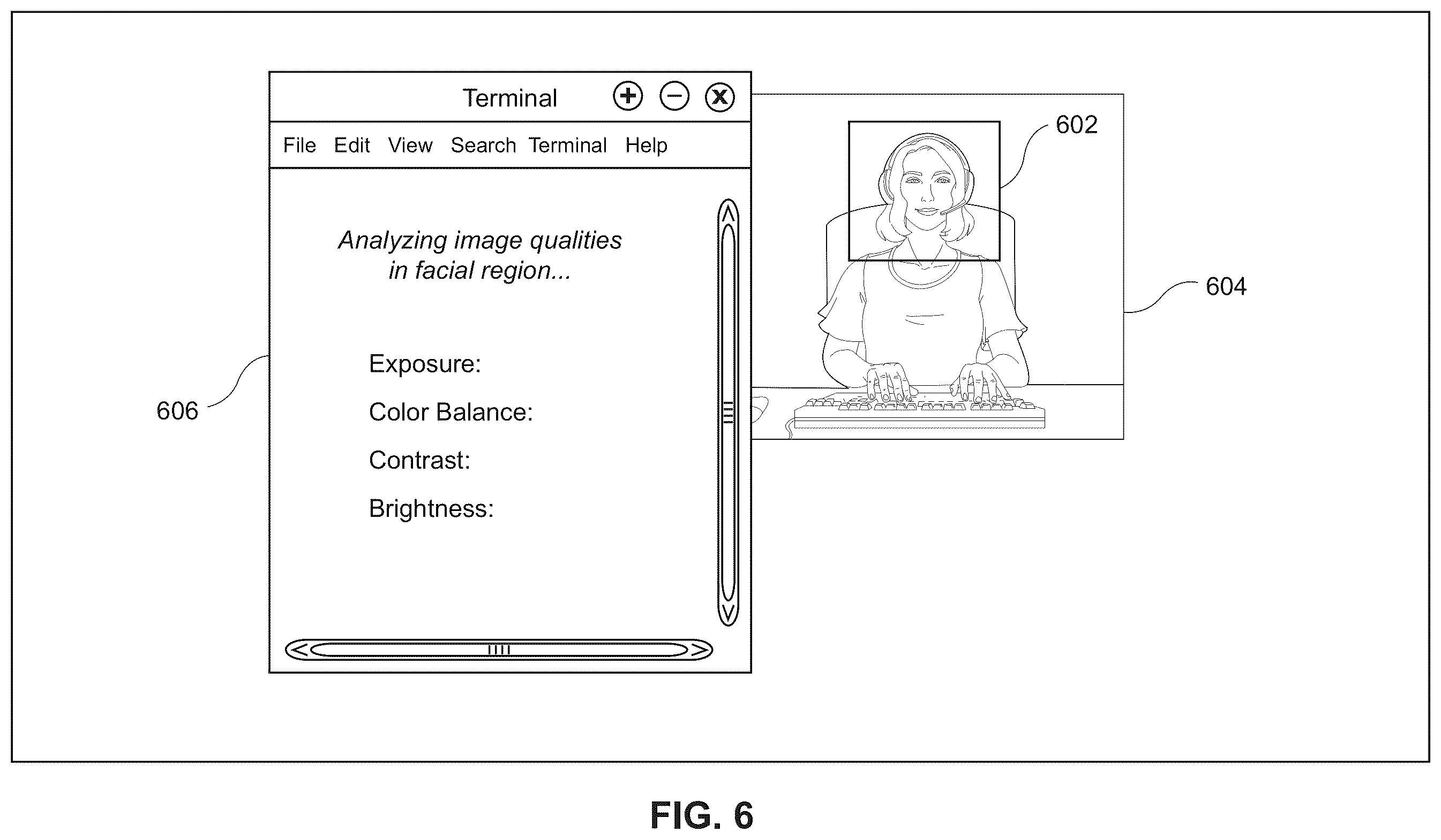 Patent US12368963 Figure 6 – System and method for automatically adjusting lighting for a video feed