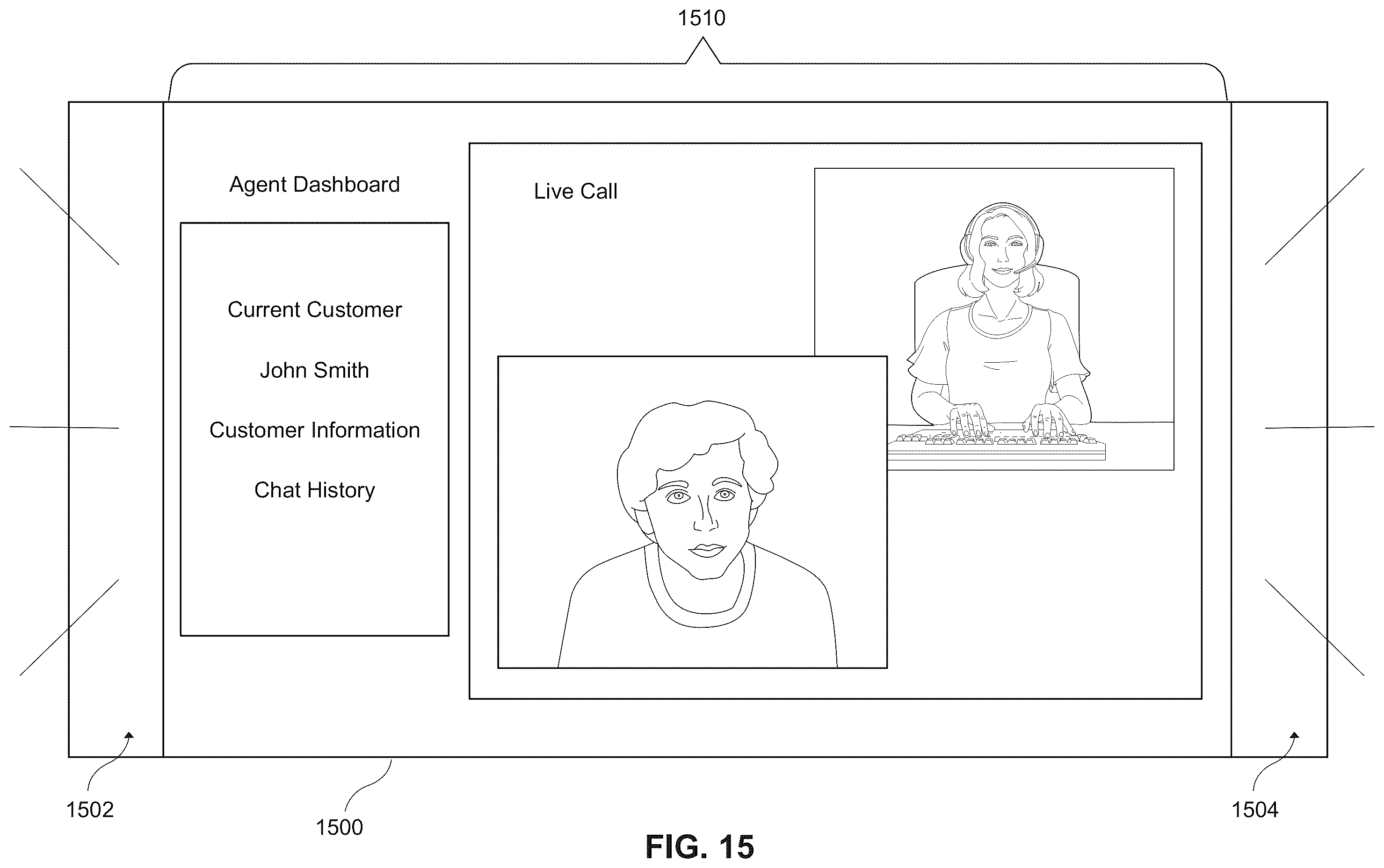 Patent US12368963 Figure 15 – System and method for automatically adjusting lighting for a video feed