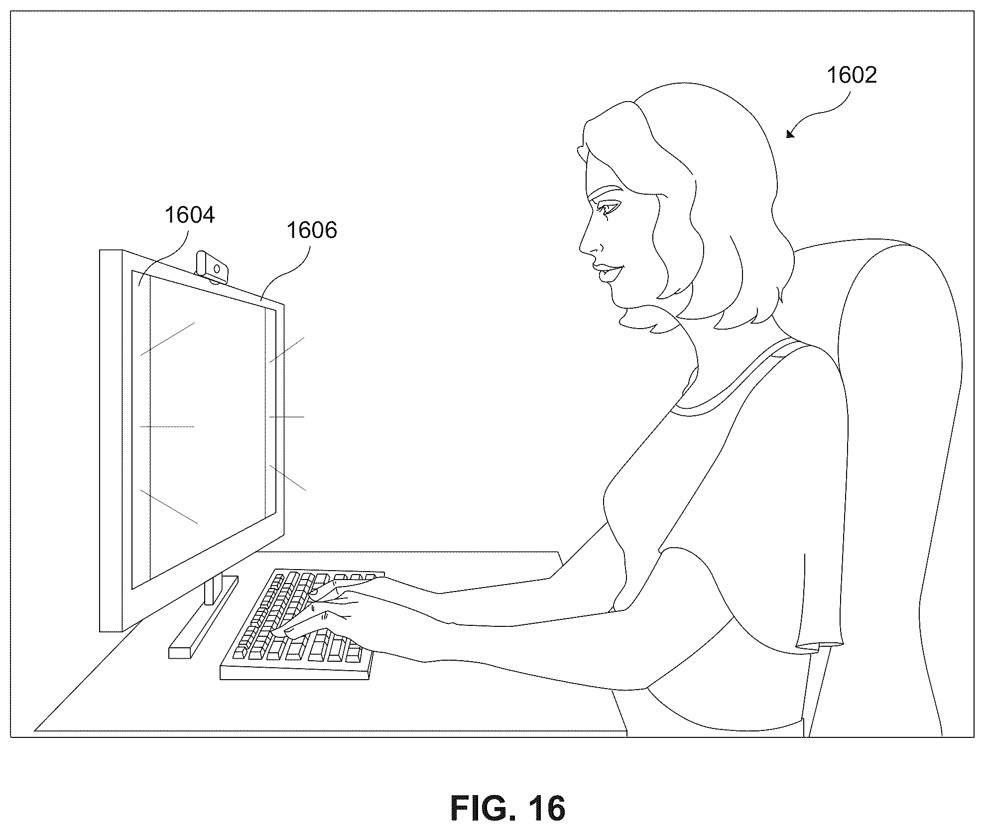 Patent US12368963 Figure 16 – System and method for automatically adjusting lighting for a video feed