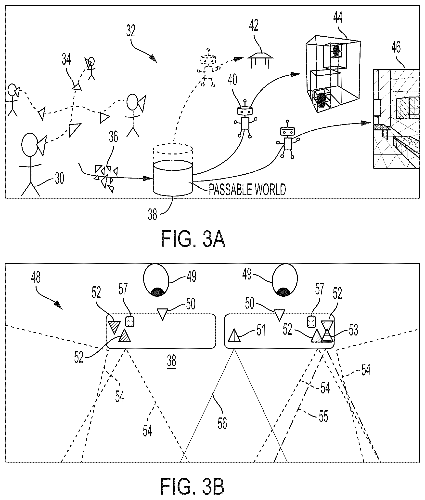 Patent US12368973 Figure 3 – Lightweight cross reality device with passive depth extraction