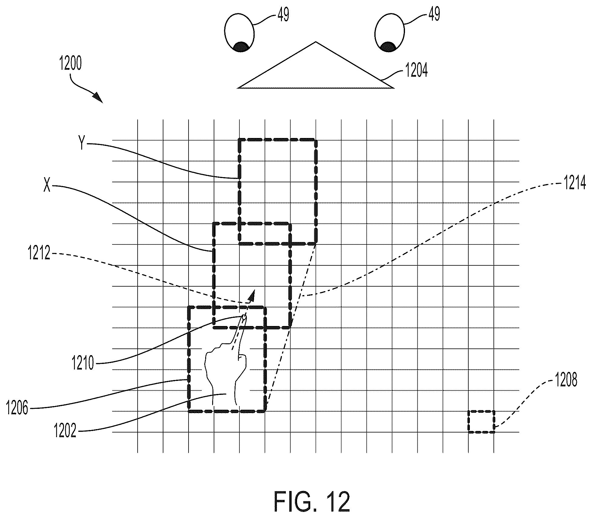 Patent US12368973 Figure 12 – Lightweight cross reality device with passive depth extraction