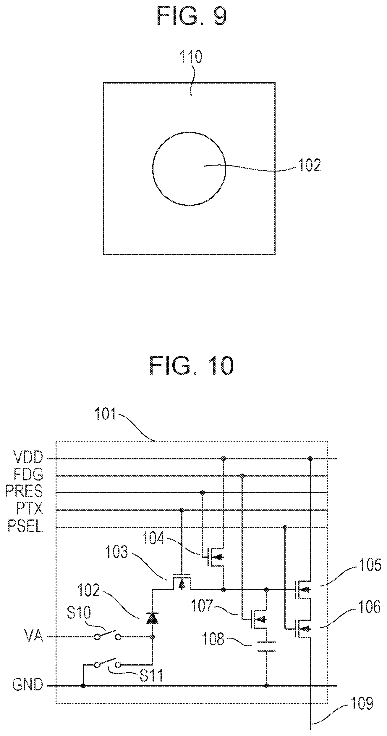 Patent US12368974 Figure 7 – Photoelectric conversion device and photoelectric conversion system
