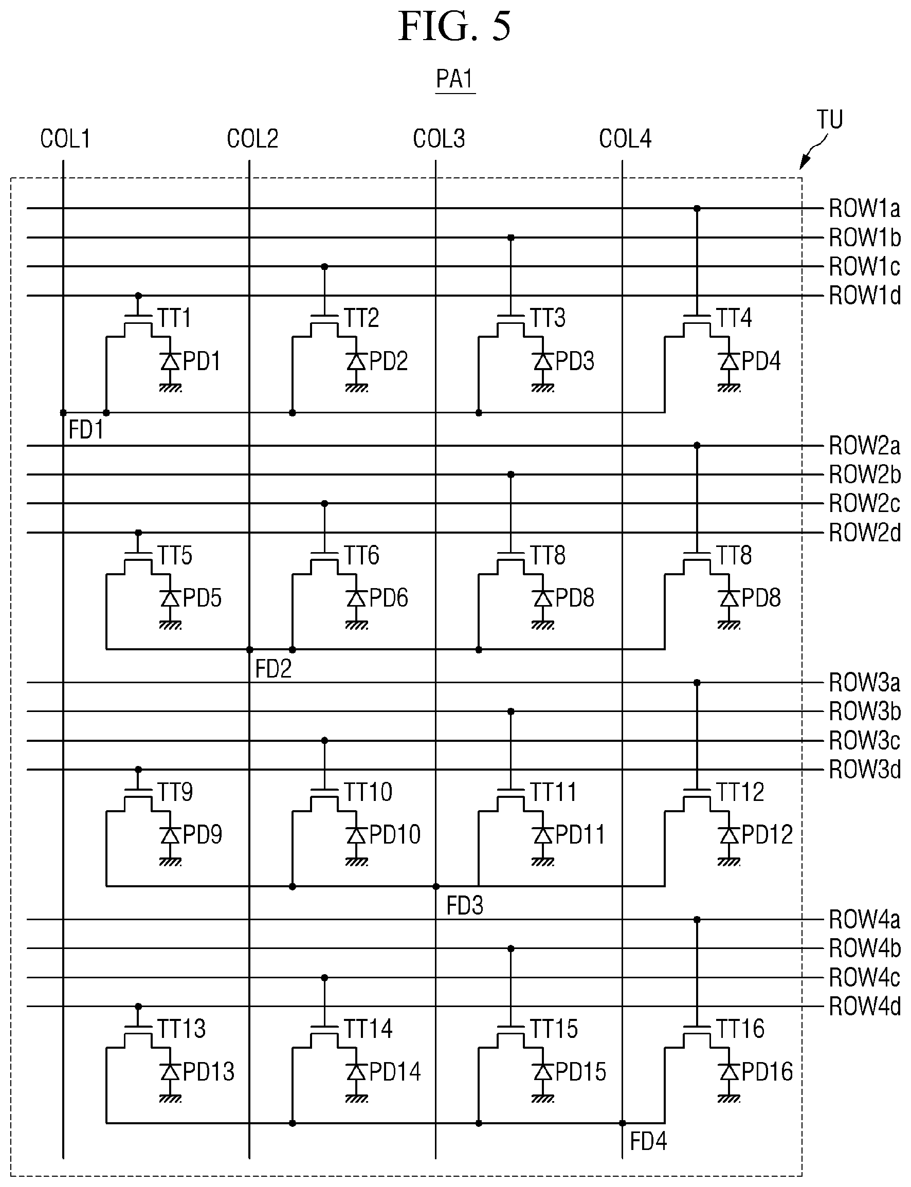 Patent US12368981 Figure 5 – Image sensor