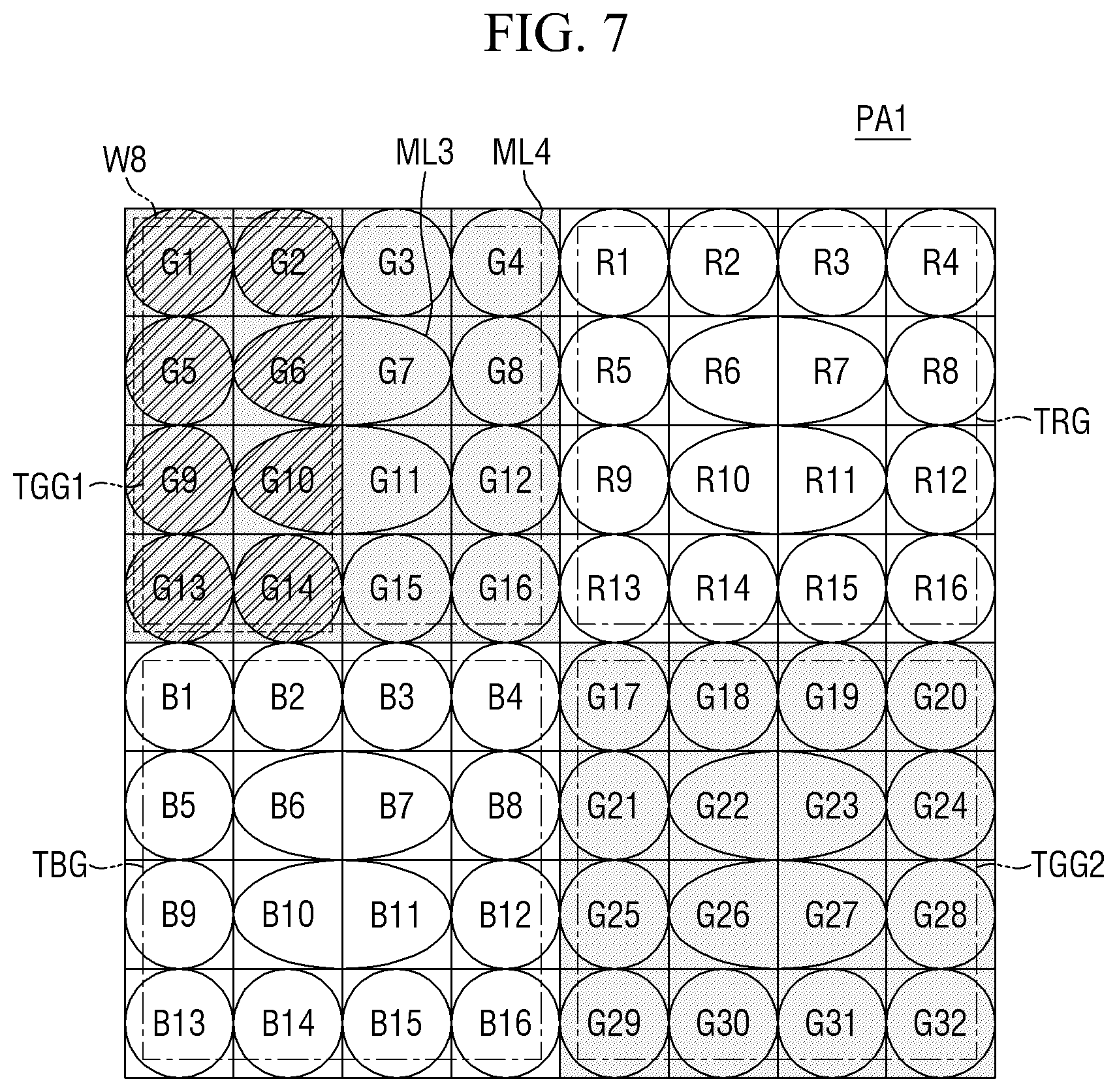 Patent US12368981 Figure 7 – Image sensor