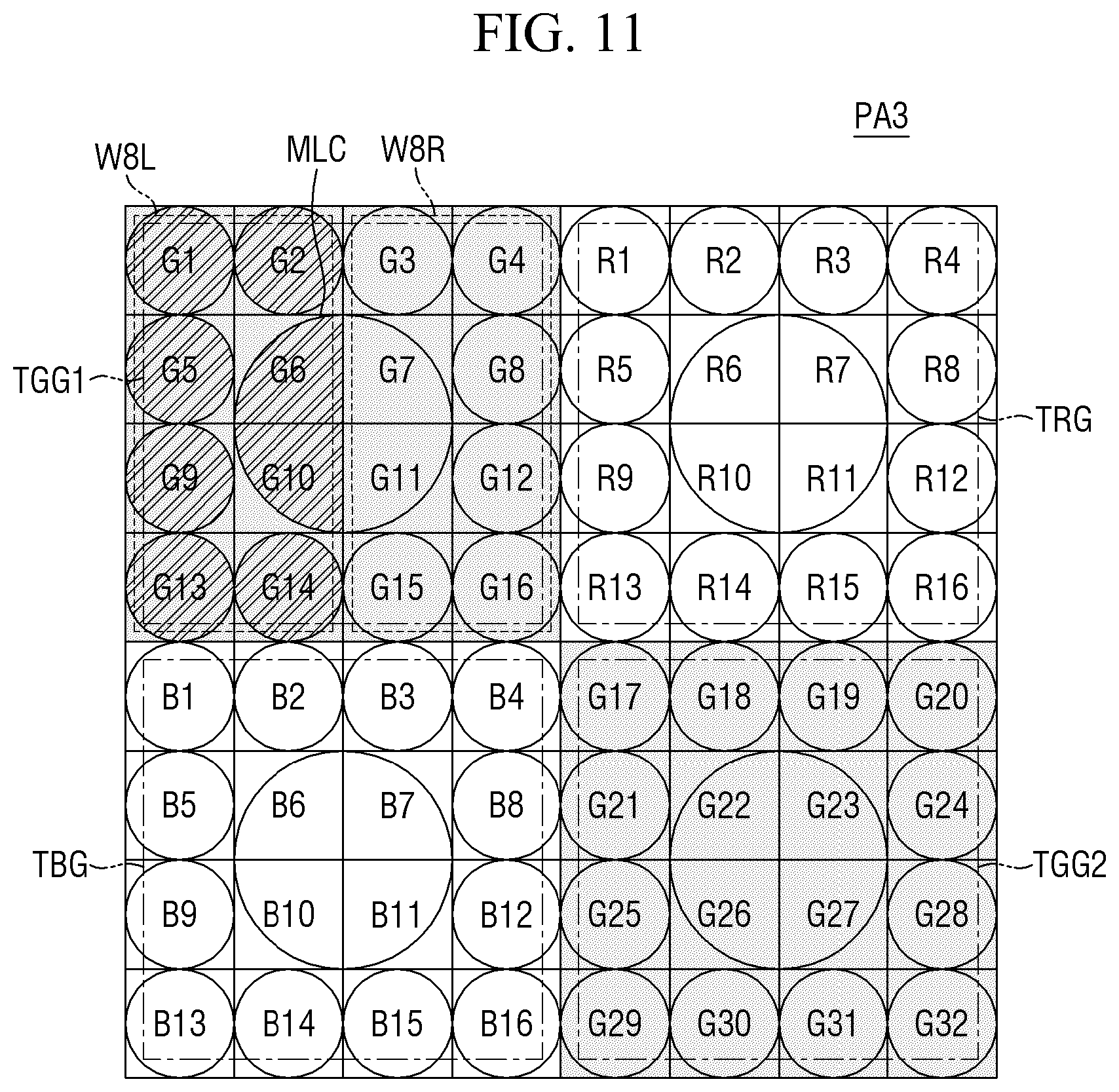 Patent US12368981 Figure 11 – Image sensor