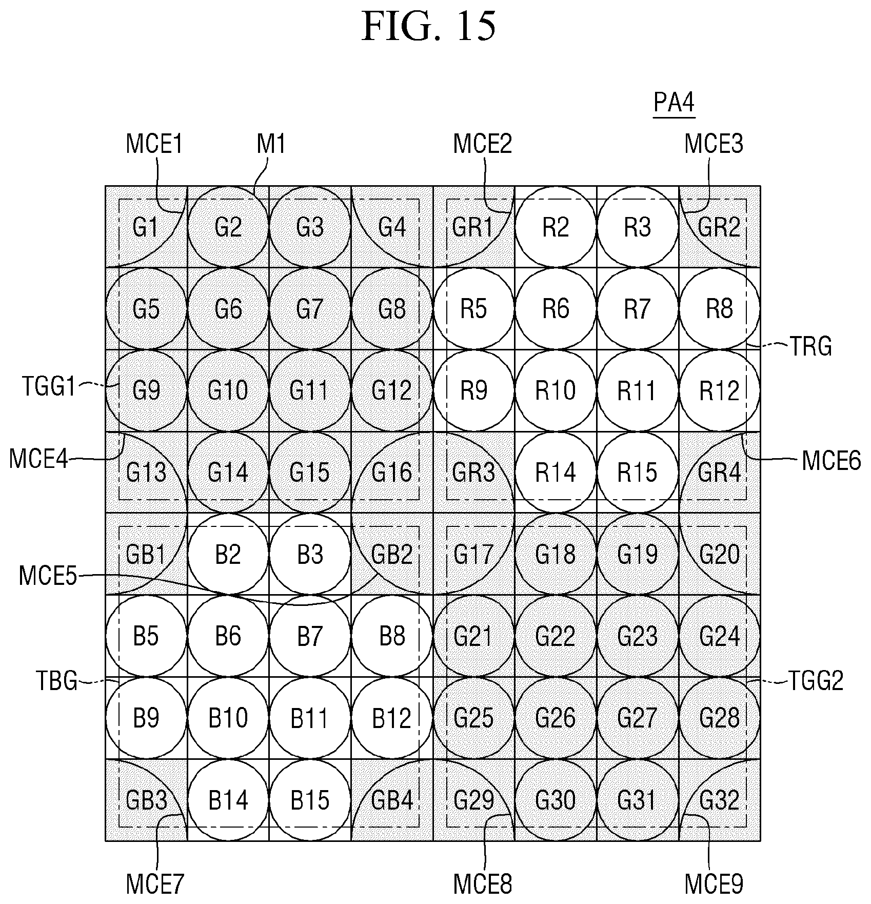 Patent US12368981 Figure 15 – Image sensor