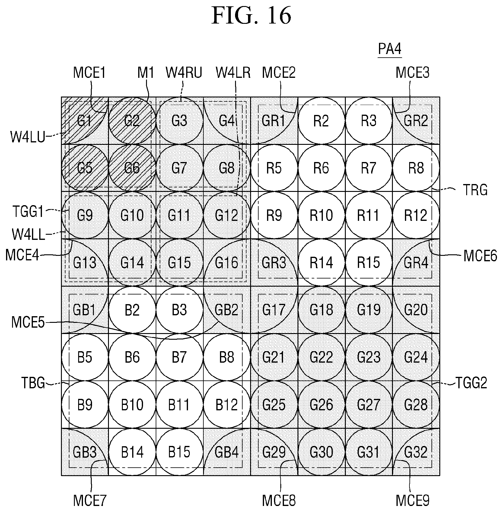 Patent US12368981 Figure 16 – Image sensor