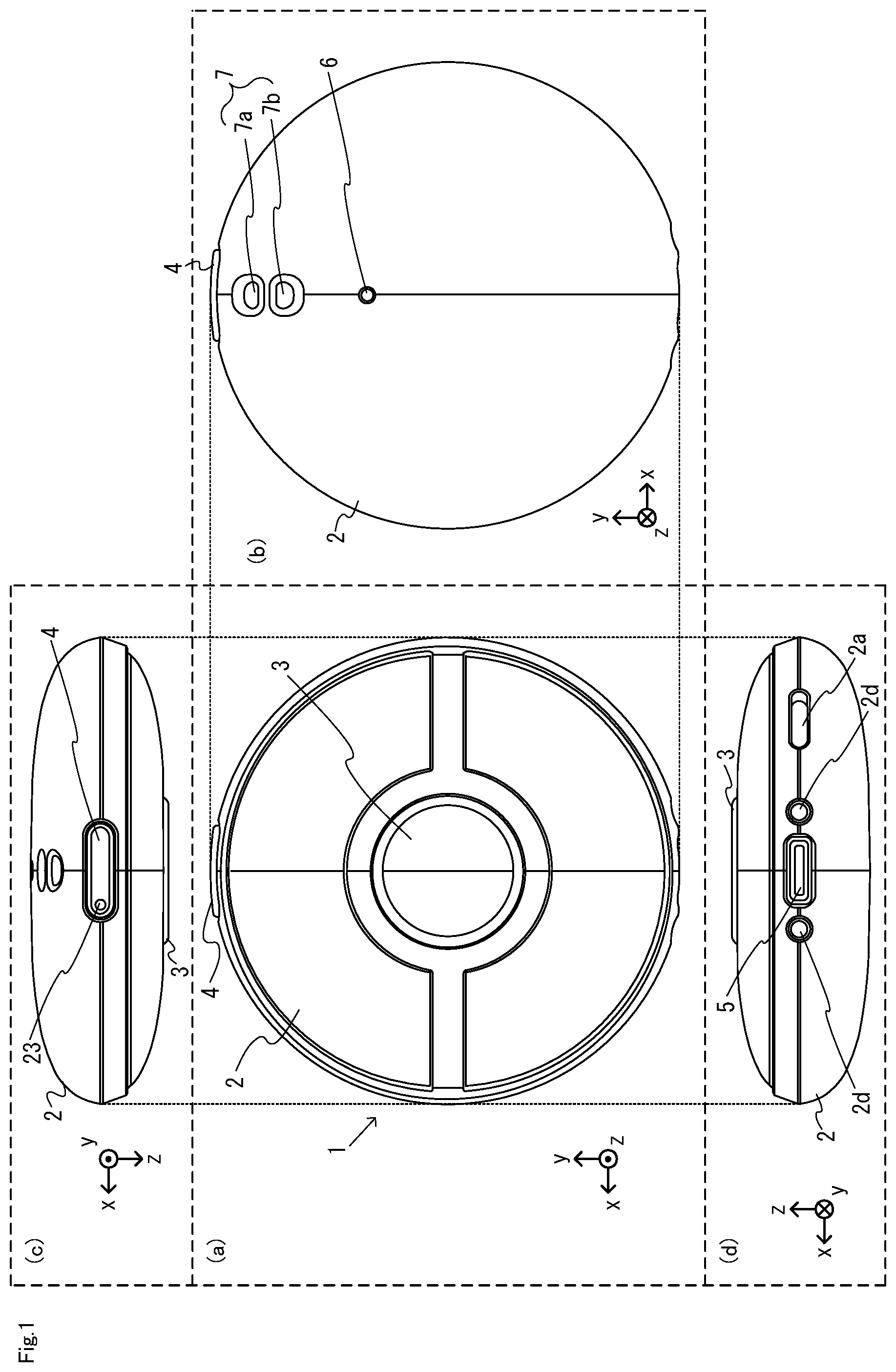 Patent US12368986 Figure 1 – Electronic apparatus