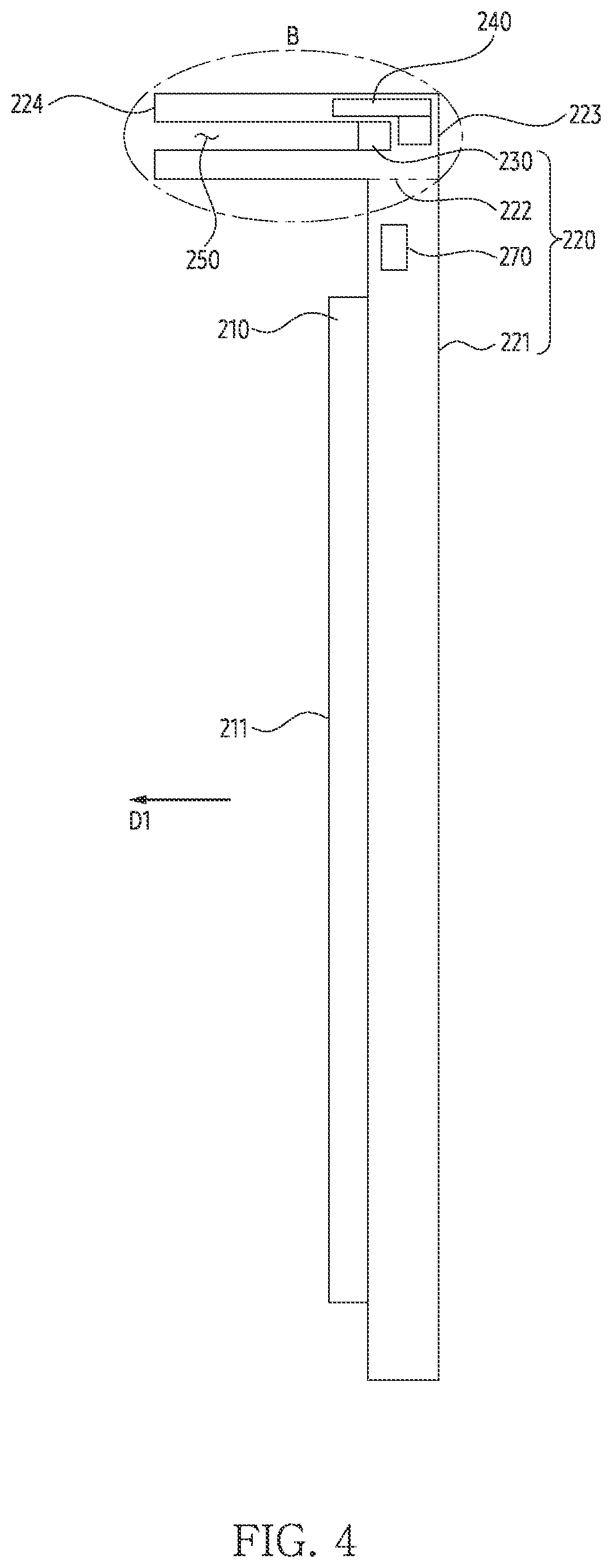Patent US12368992 Figure 4 – Display device for front emission of audio