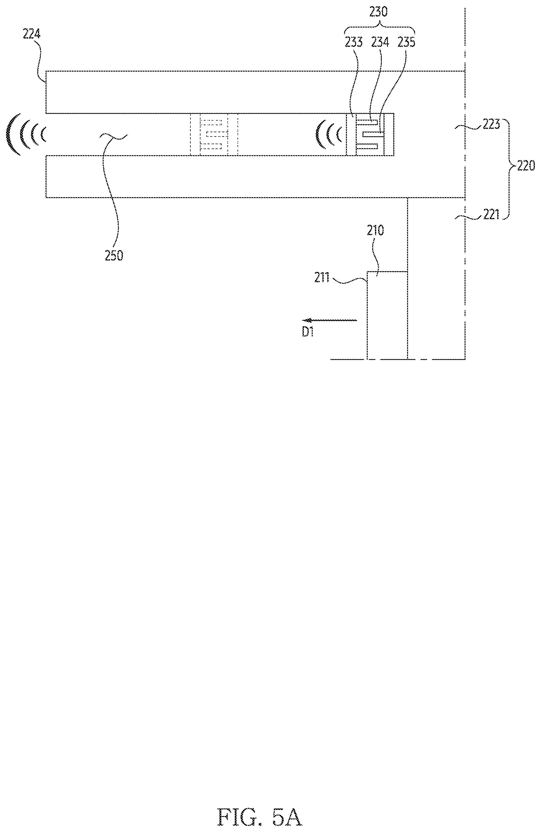 Patent US12368992 Figure 5 – Display device for front emission of audio