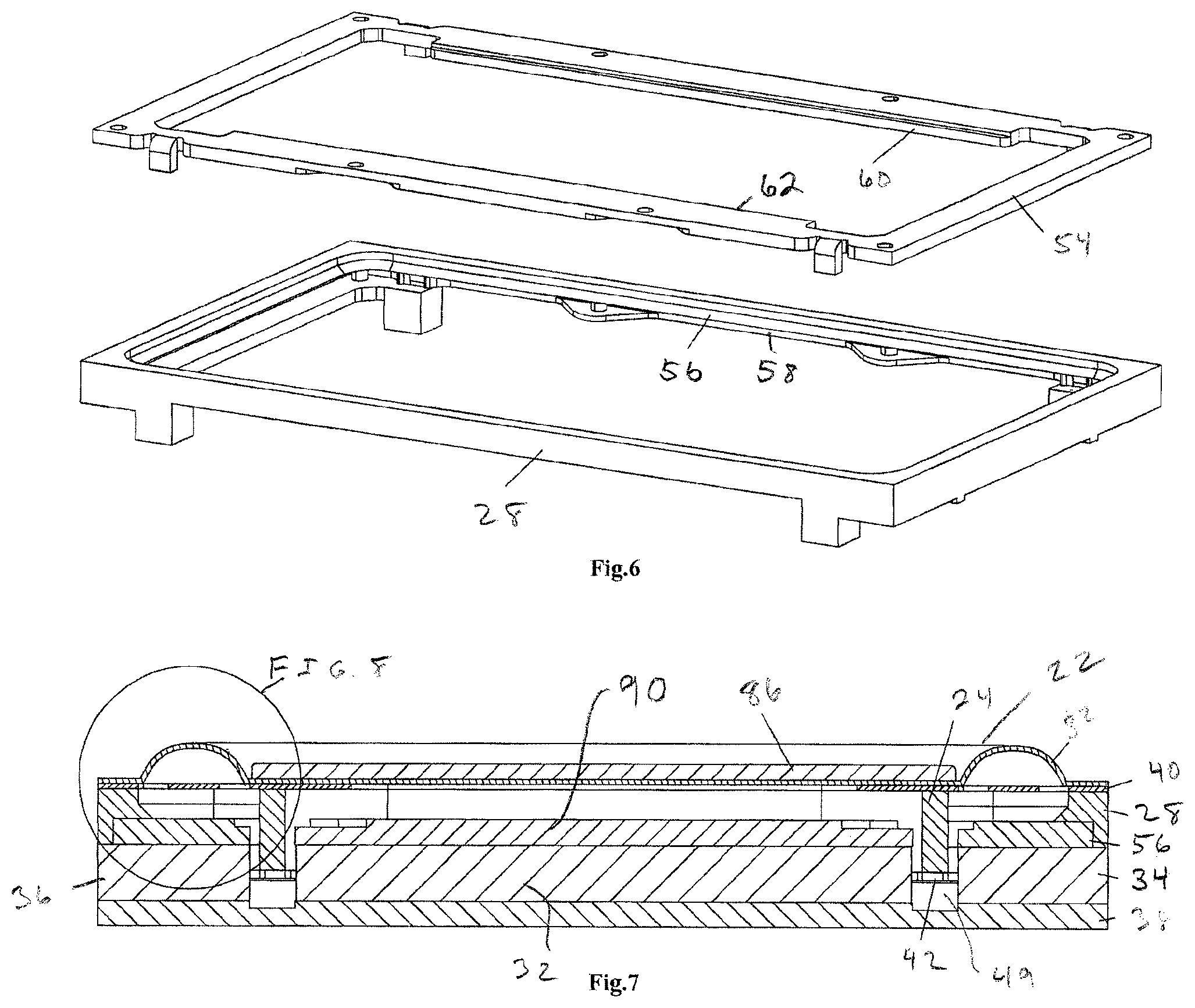 Patent US12368999 Figure 3 – High amplitude micro loudspeaker with a double suspension frame