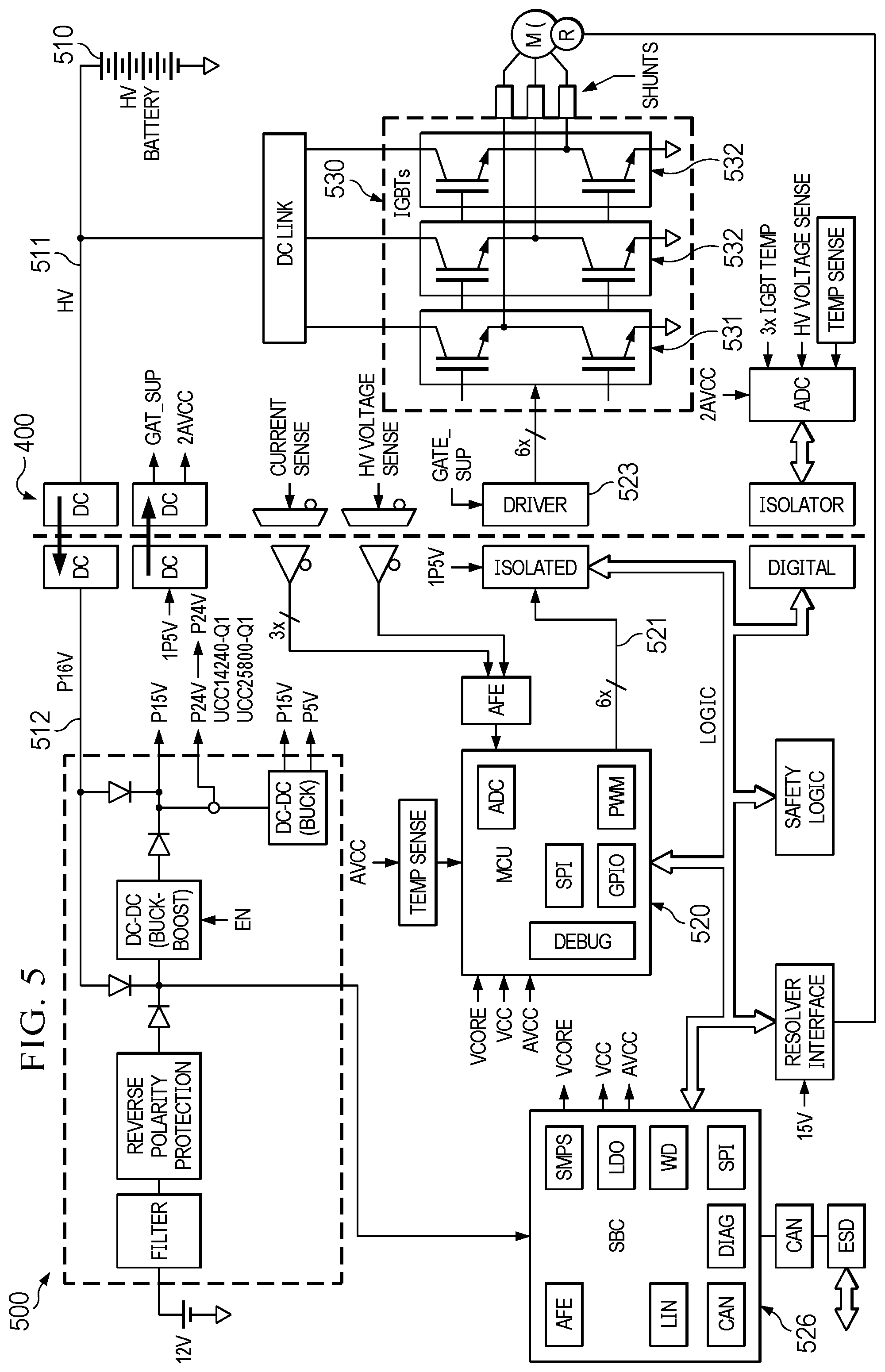 Patent US12375001 Figure 4 – Controller for a voltage converter