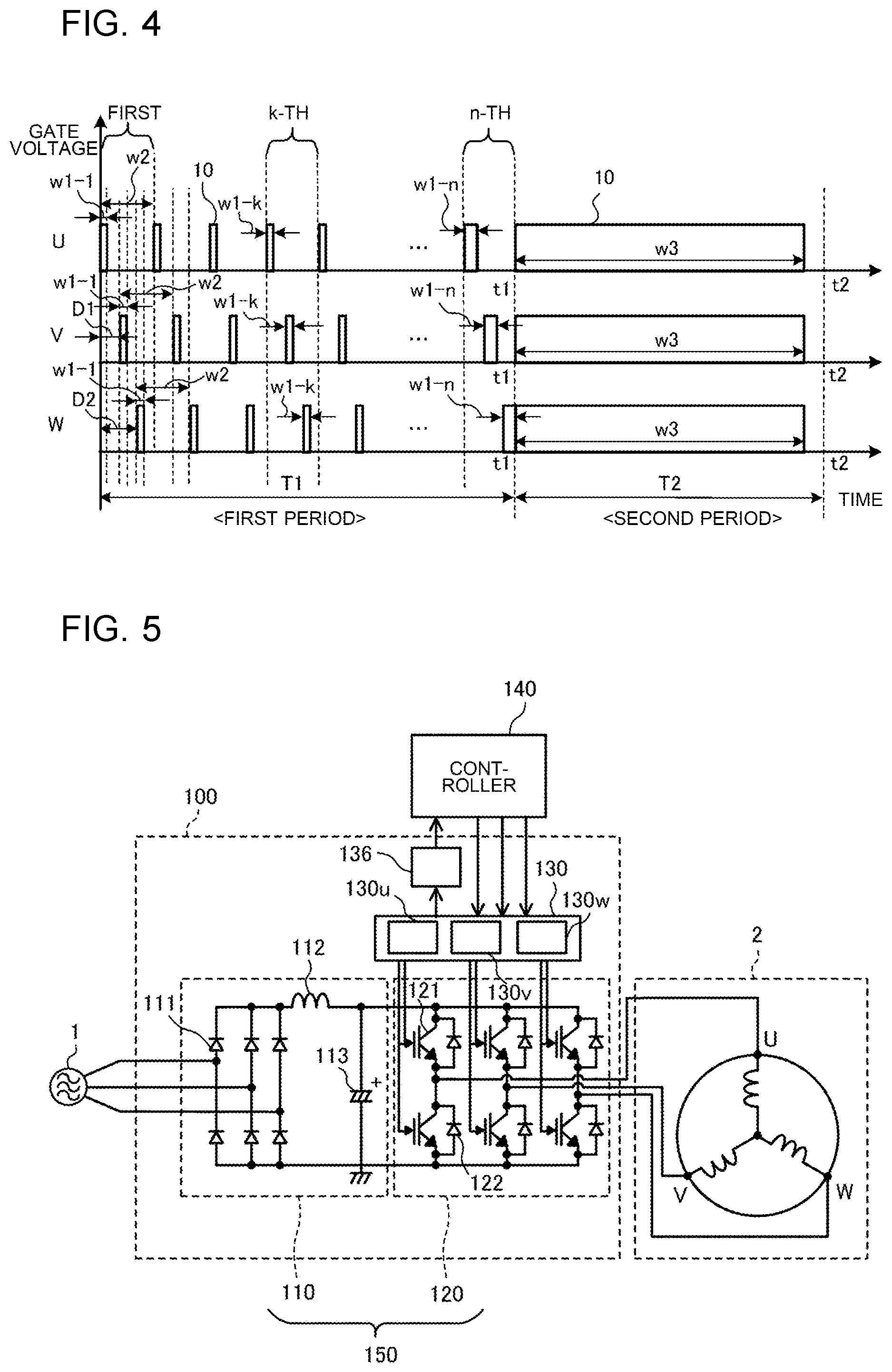 Patent US12375005 Figure 3 – Power converter and air-conditioning apparatus