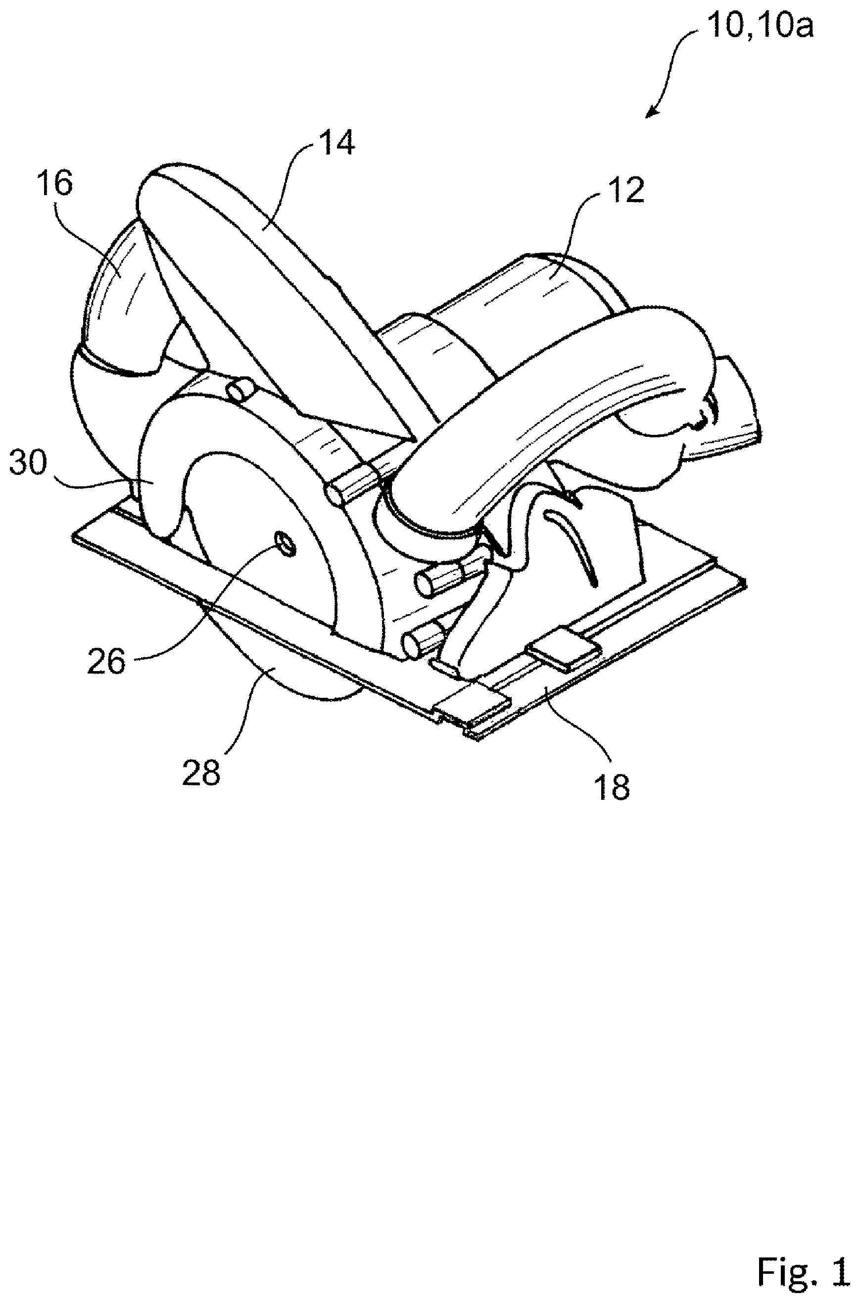 Patent US12375012 Figure 1 – Safety braking device with two braking stages
