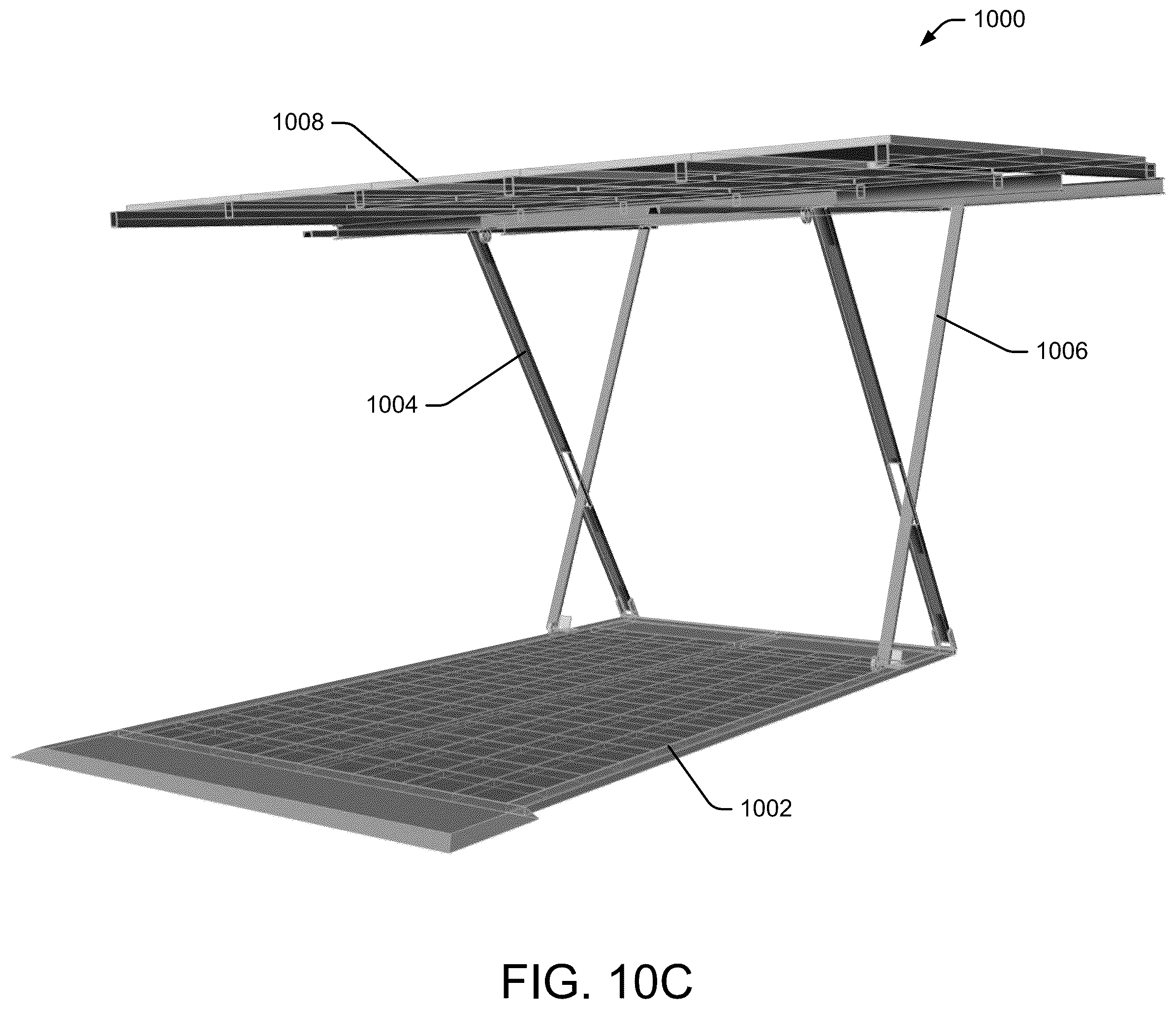 Patent US12375024 Figure 12 – Solar canopy systems and methods