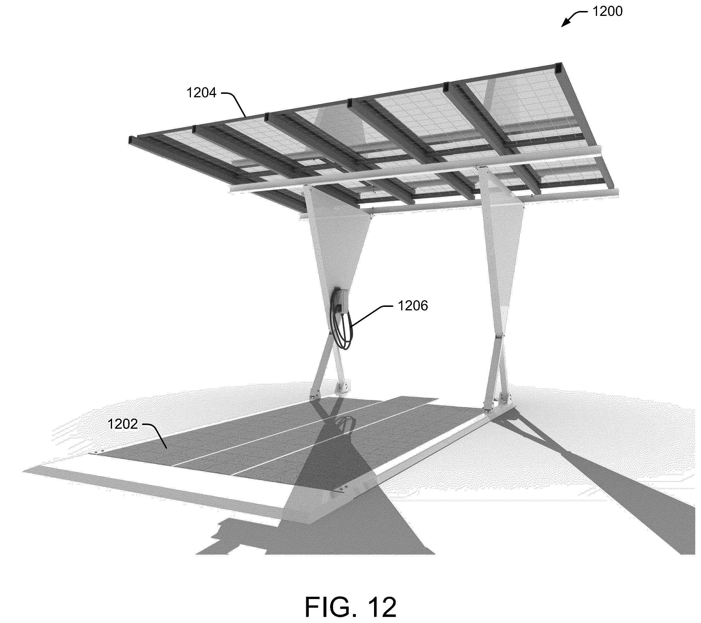 Patent US12375024 Figure 17 – Solar canopy systems and methods