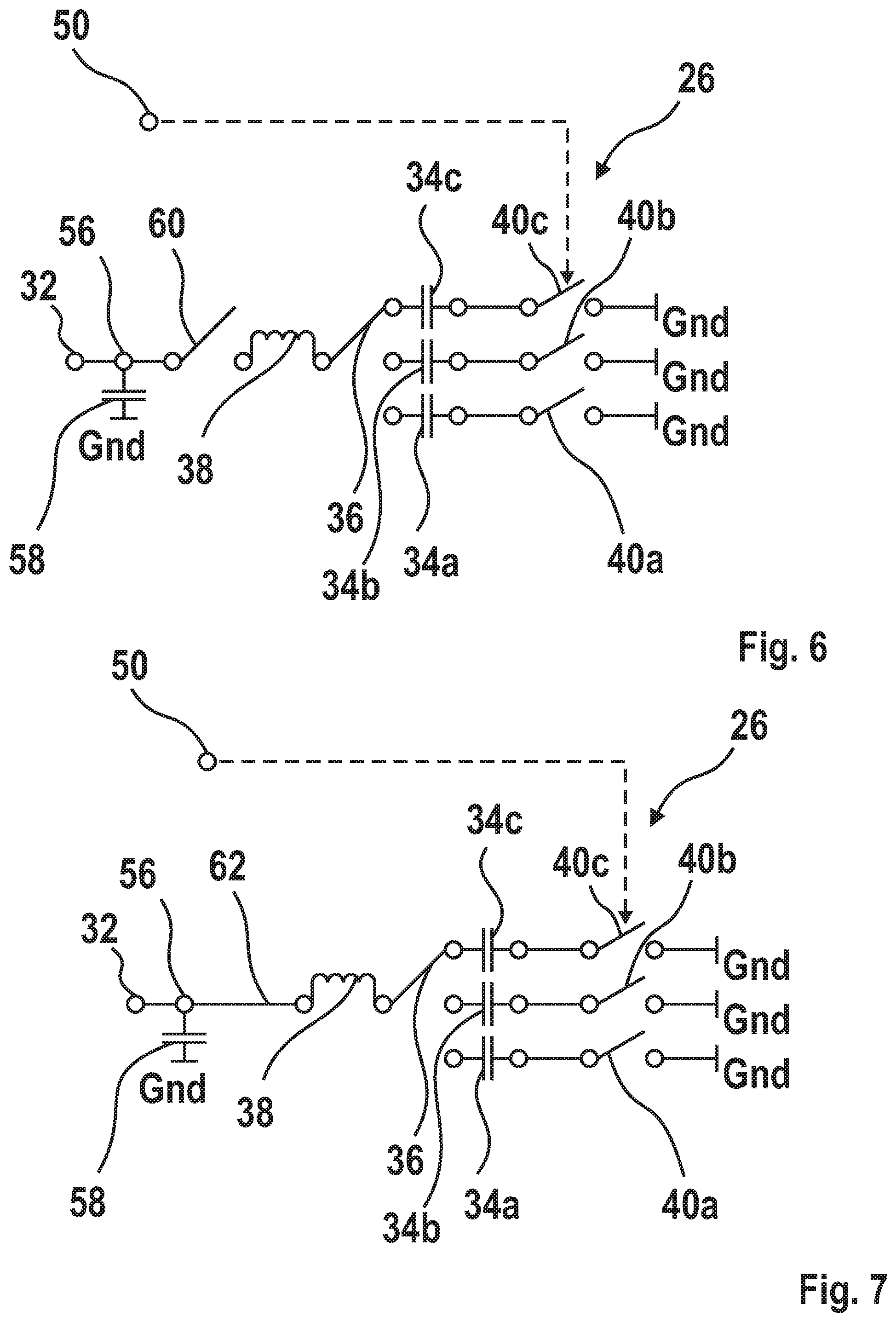 Patent US12375042 Figure 4 – Device and method for switching a frequency range of a high frequency amplifier