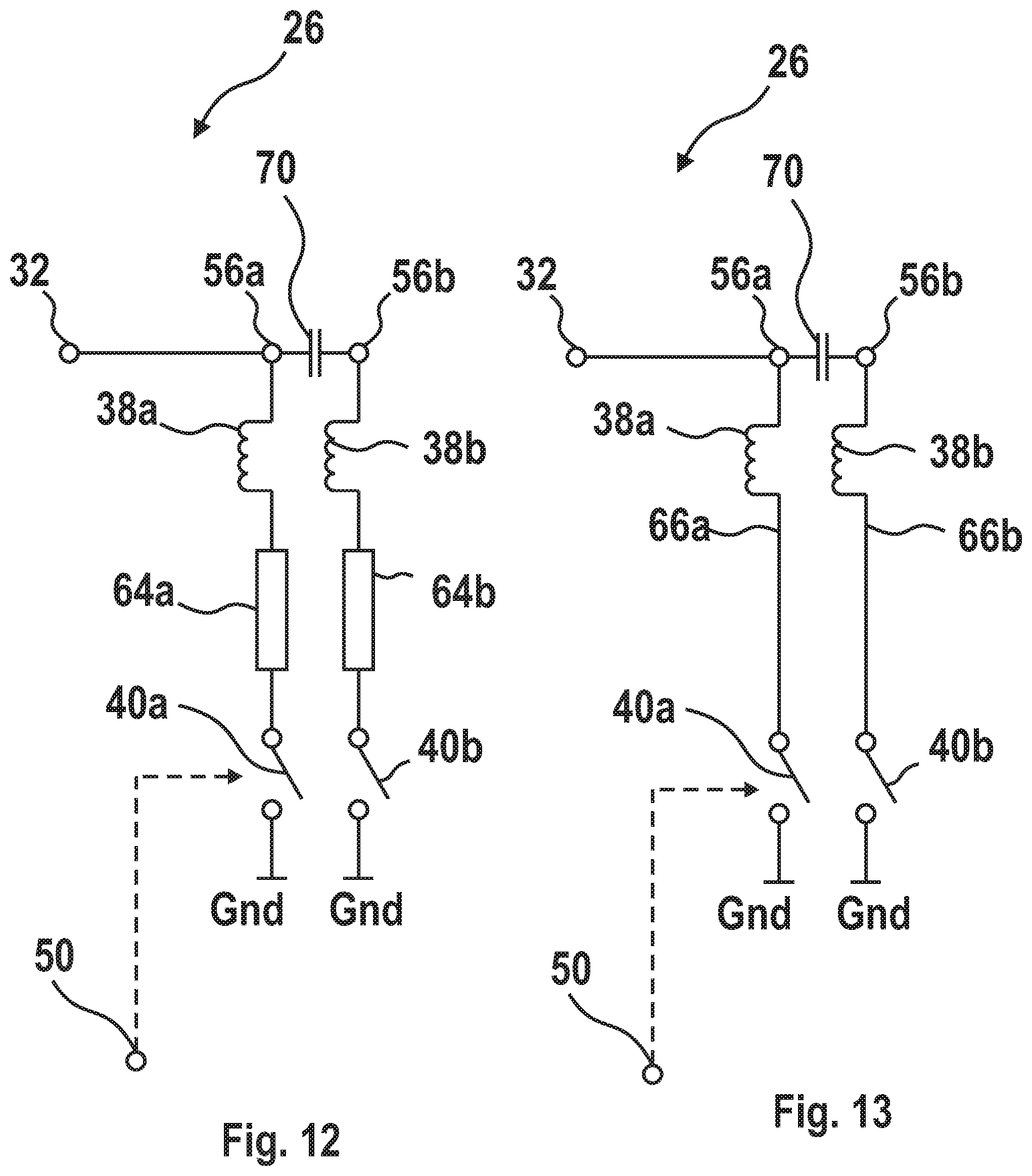 Patent US12375042 Figure 7 – Device and method for switching a frequency range of a high frequency amplifier
