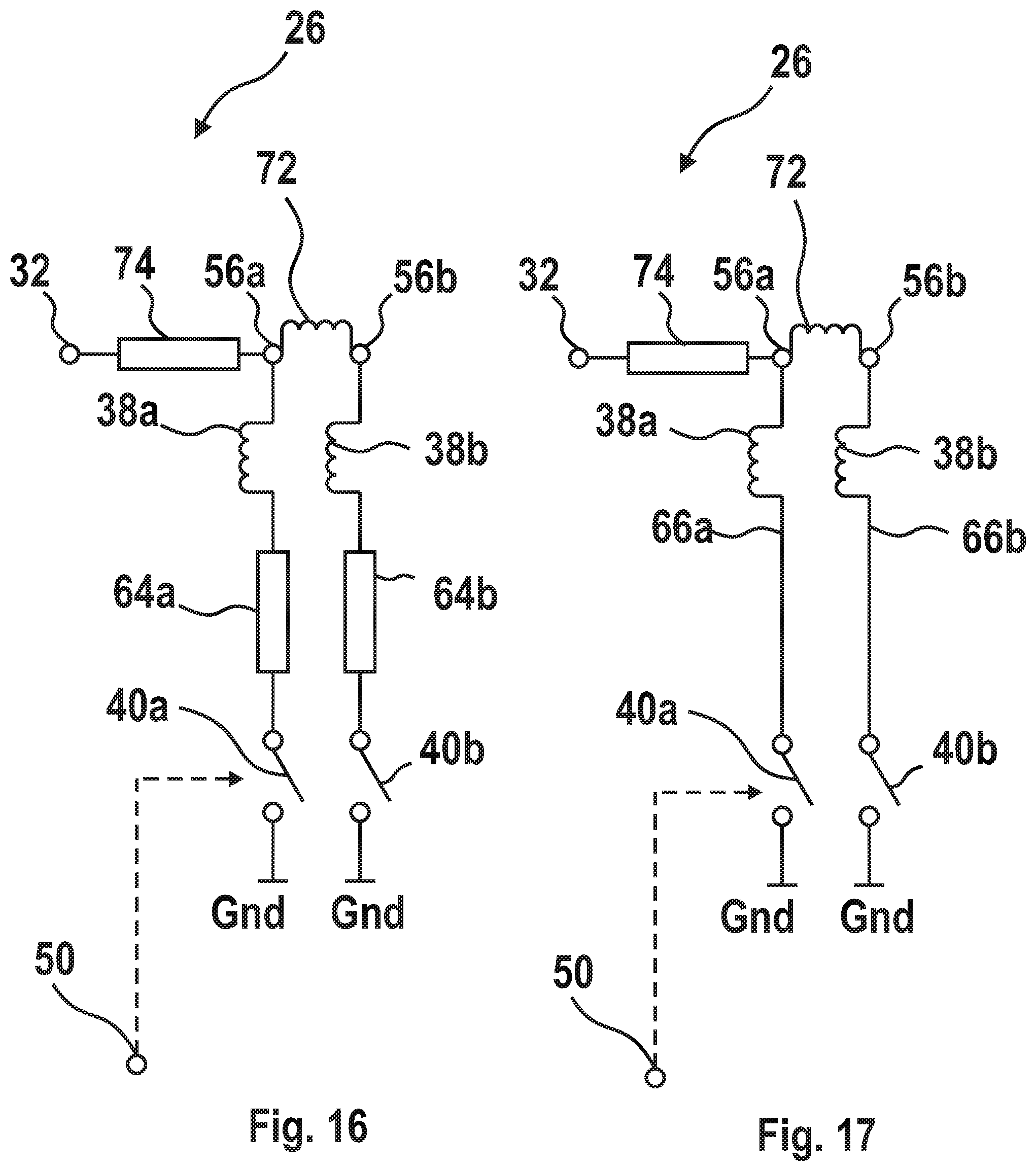 Patent US12375042 Figure 9 – Device and method for switching a frequency range of a high frequency amplifier