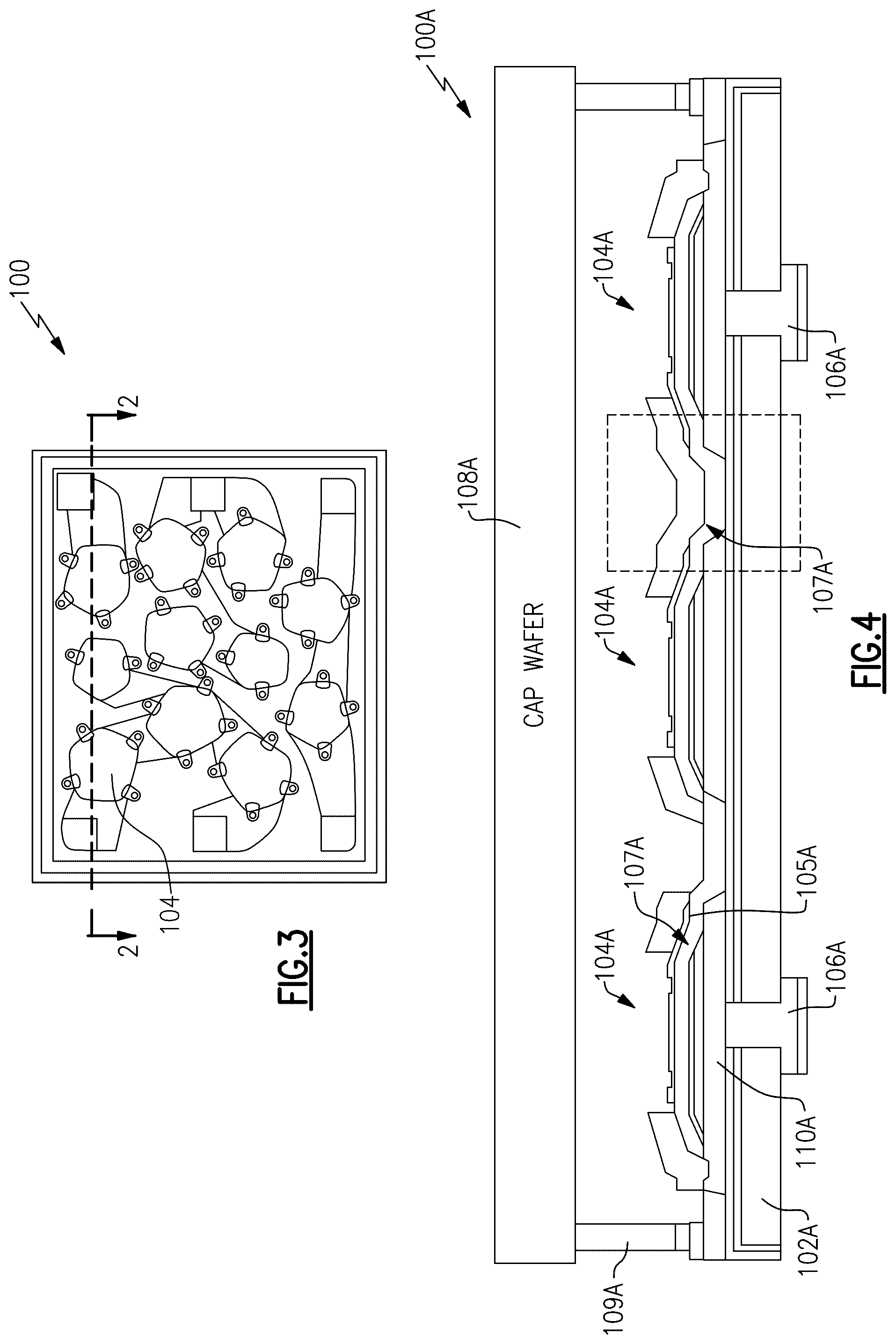 Patent US12375054 Figure 2 – Acoustic wave filter with buried connection layer under resonator