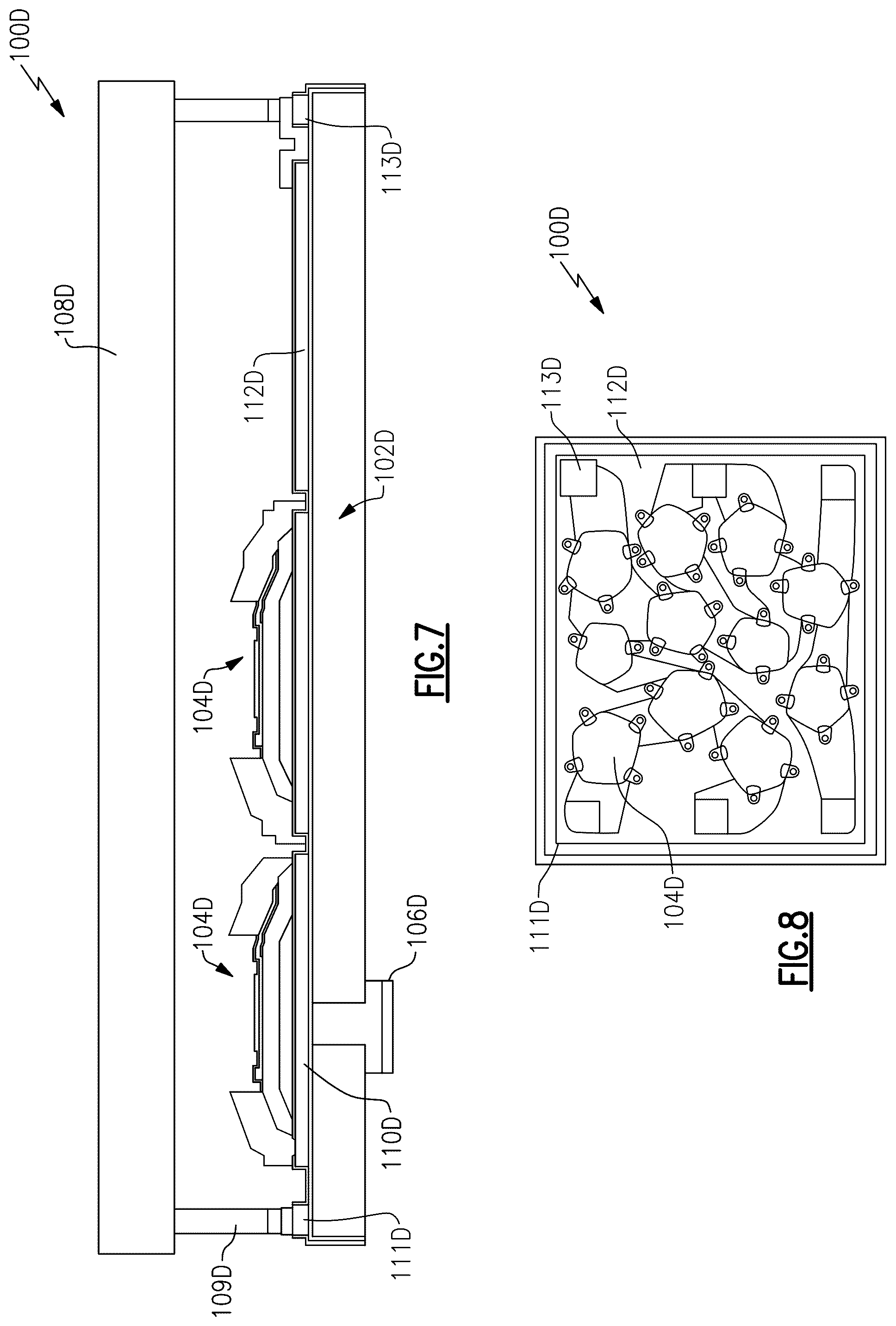 Patent US12375054 Figure 4 – Acoustic wave filter with buried connection layer under resonator