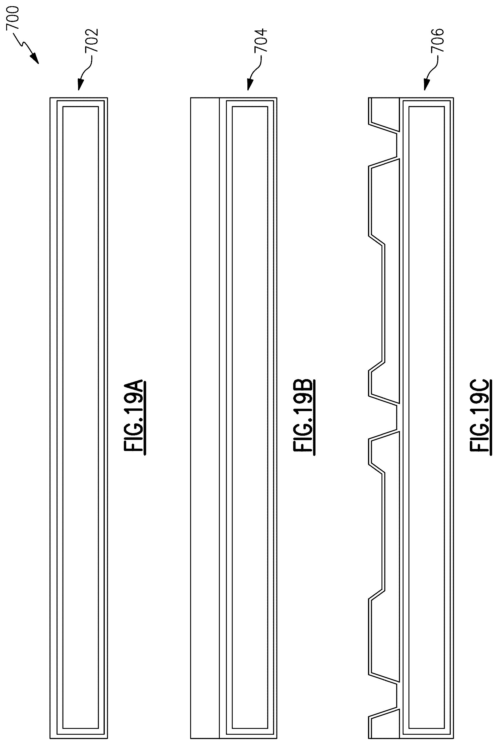 Patent US12375054 Figure 14 – Acoustic wave filter with buried connection layer under resonator