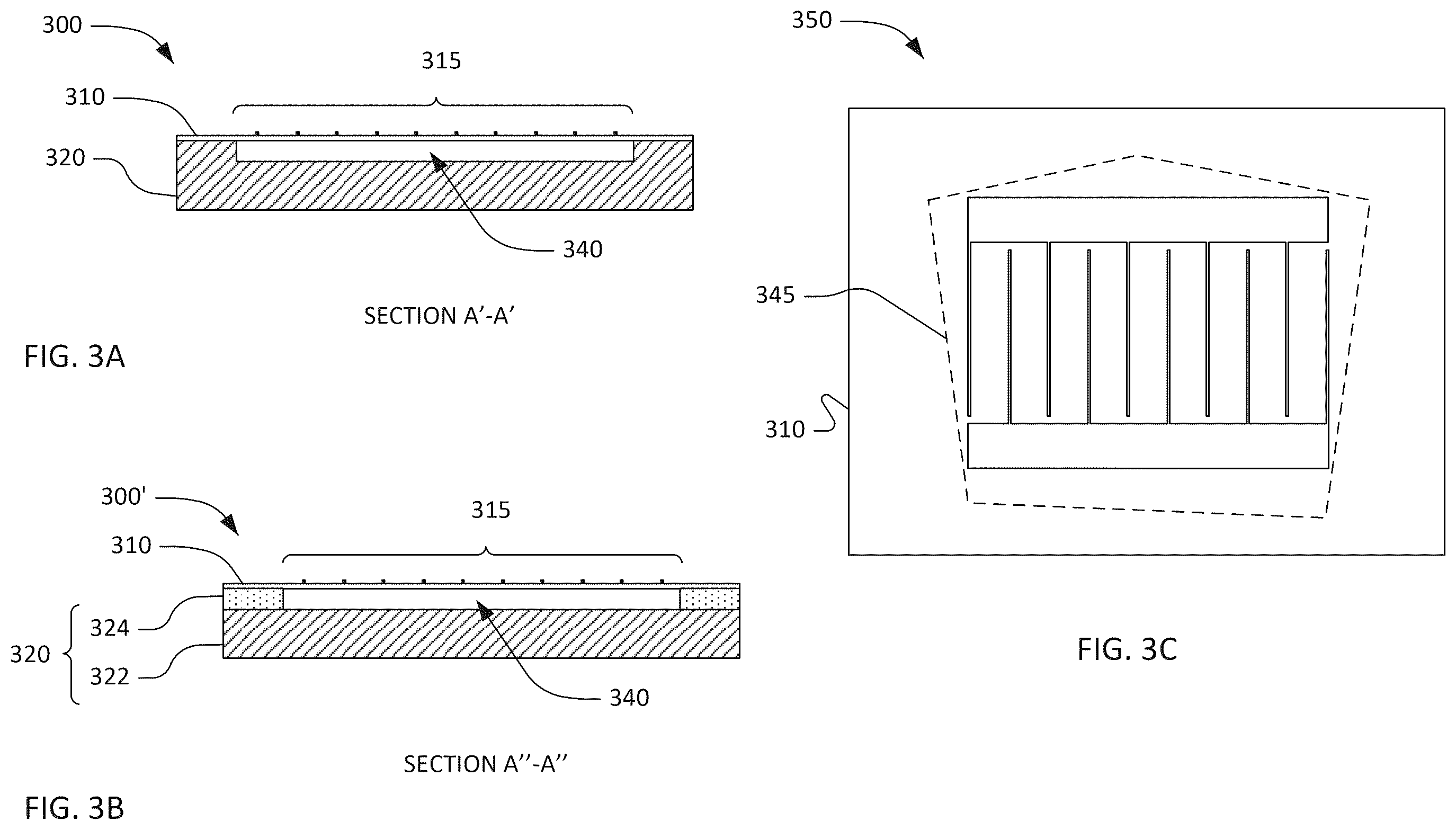 Patent US12375056 Figure 3 – Transversely-excited film bulk acoustic resonators