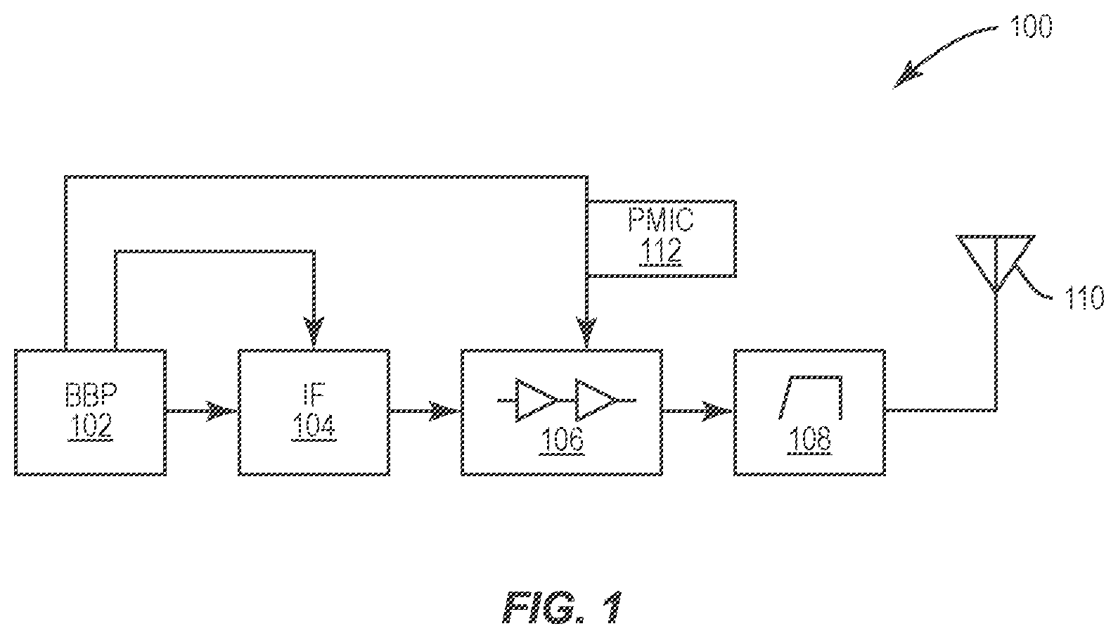 Patent US12375064 Figure 1 – Consolidated acoustic transformer in transmission chain