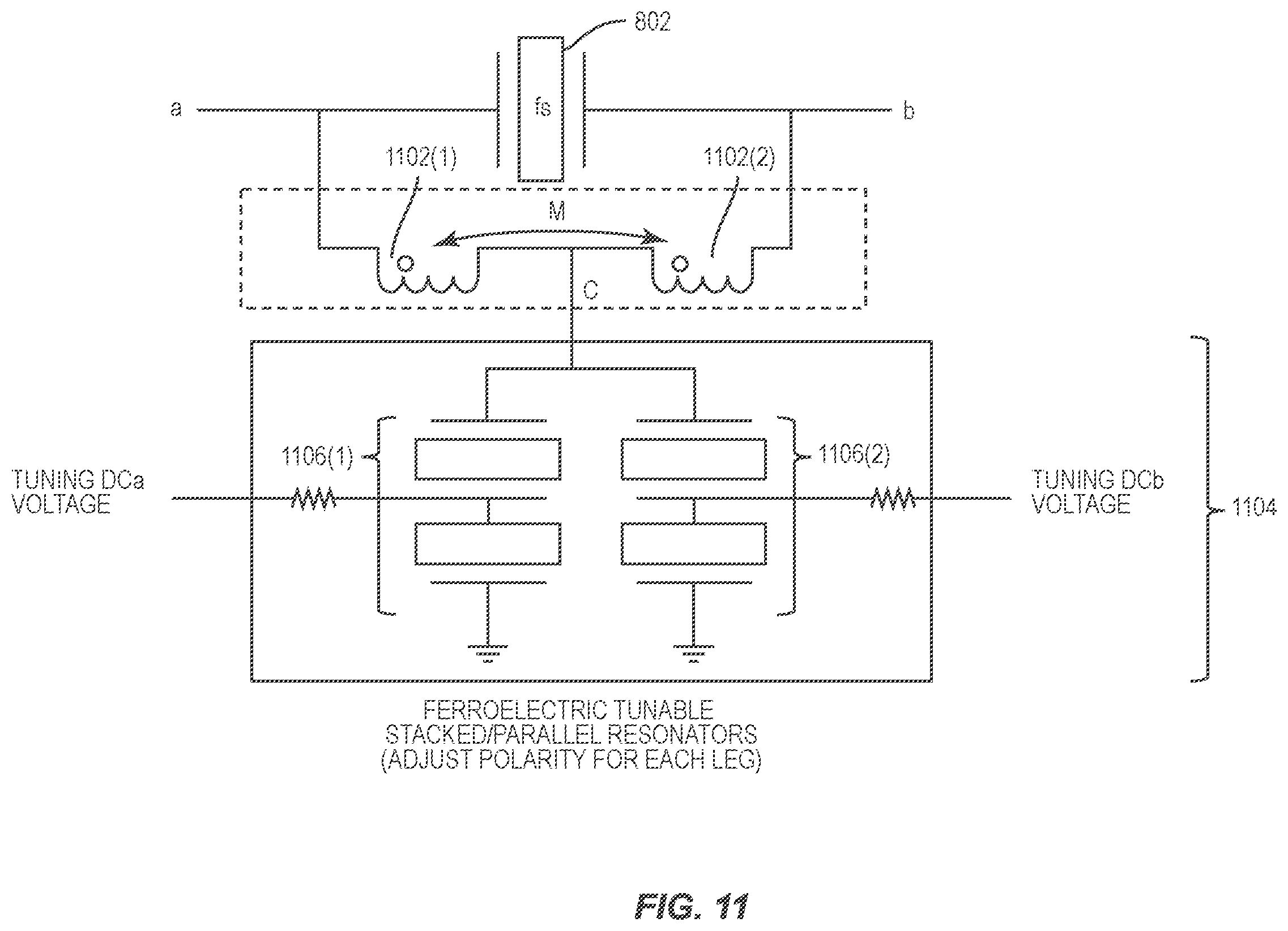 Patent US12375064 Figure 11 – Consolidated acoustic transformer in transmission chain