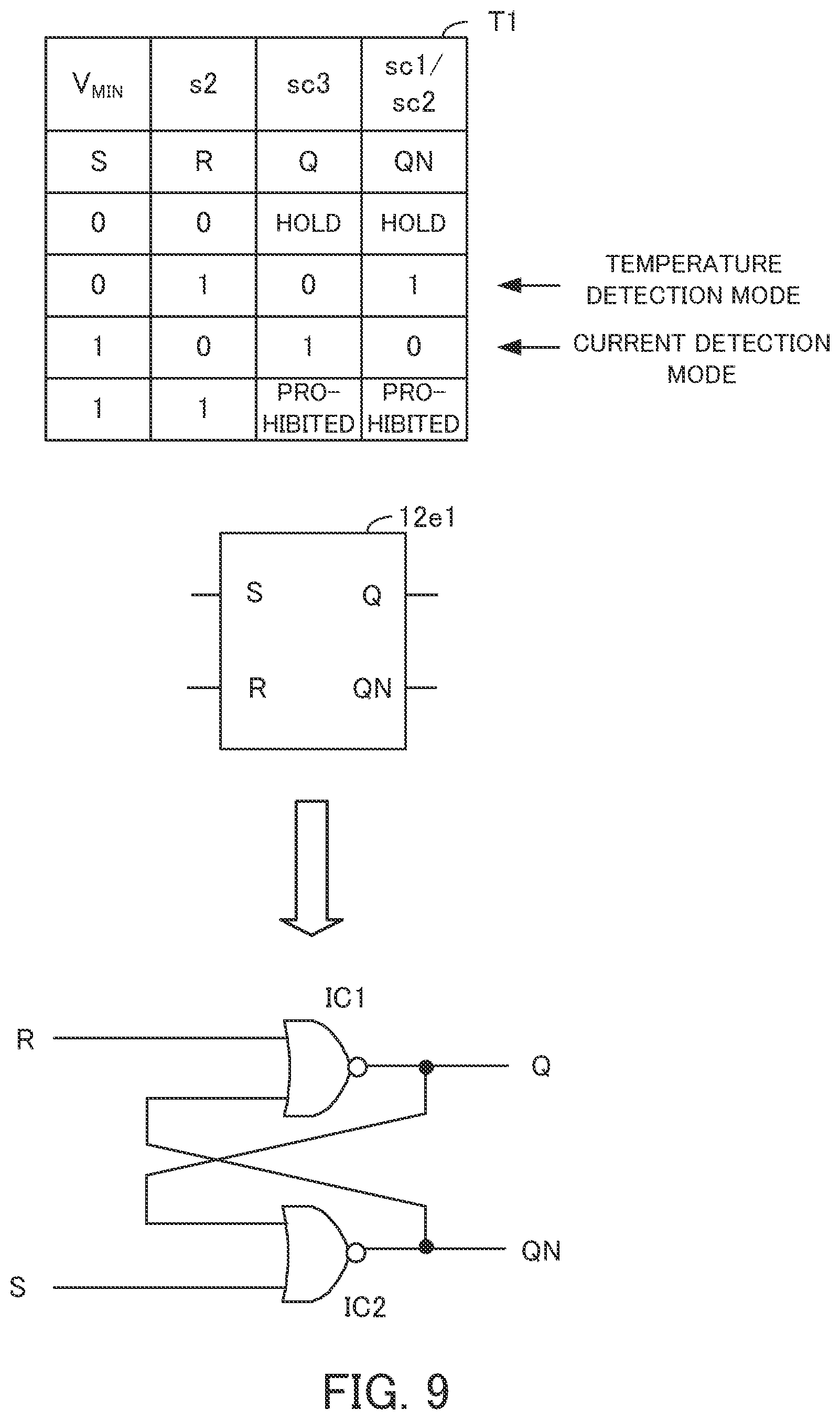 Patent US12375075 Figure 9 – Semiconductor device