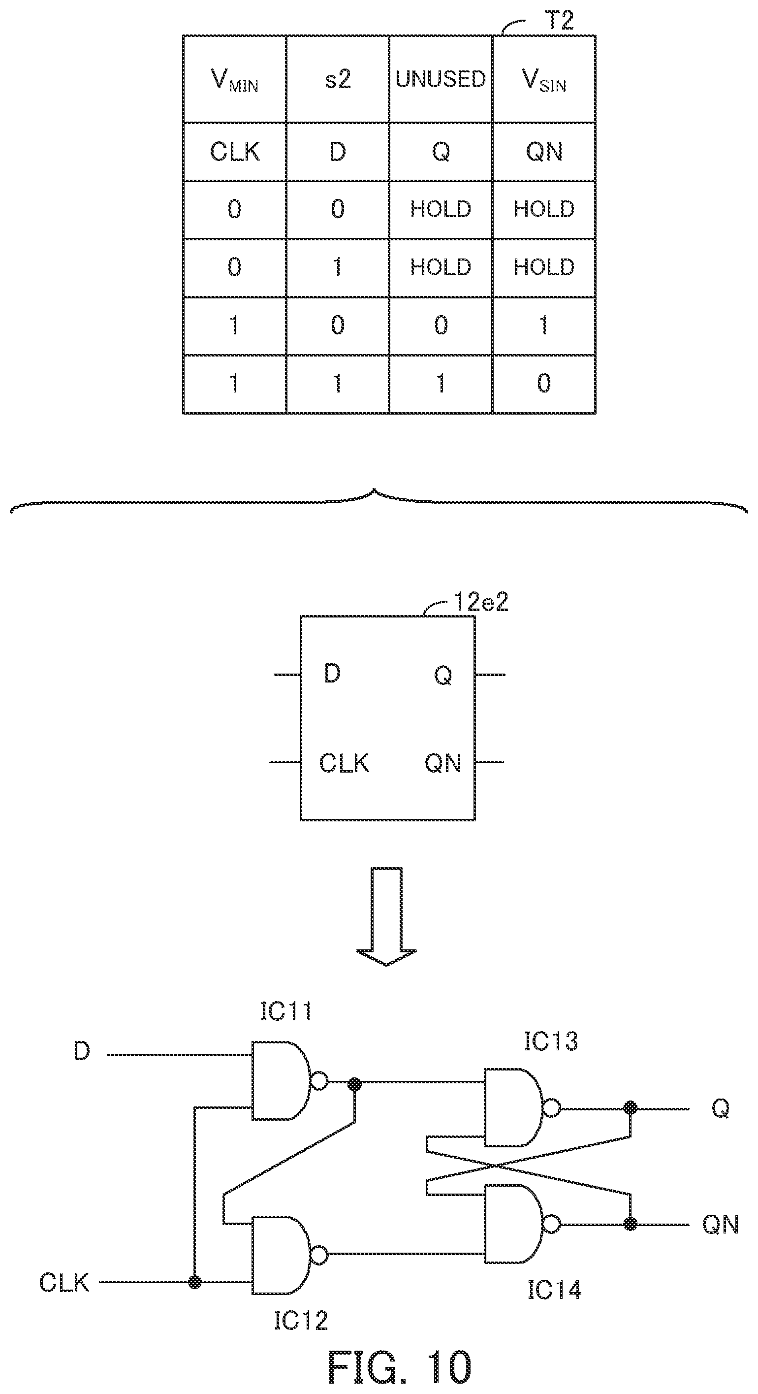 Patent US12375075 Figure 10 – Semiconductor device