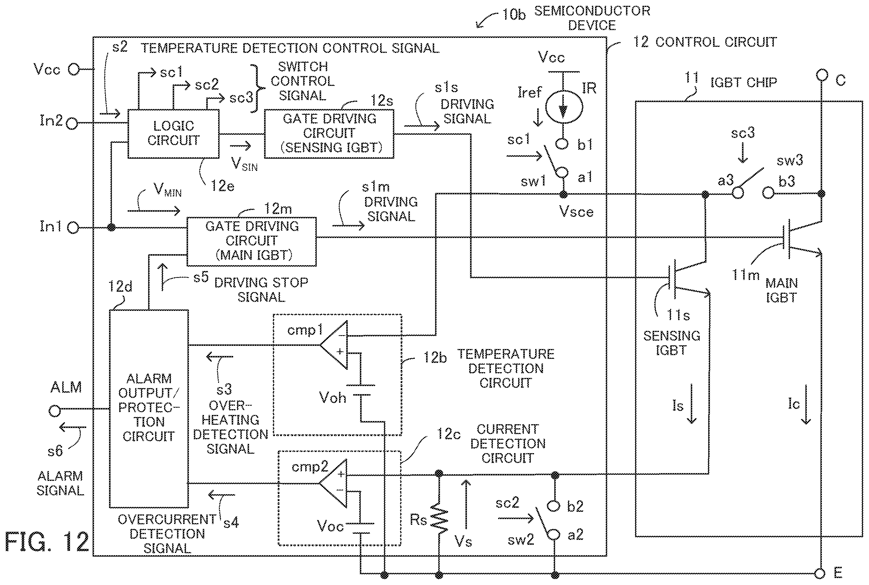 Patent US12375075 Figure 12 – Semiconductor device