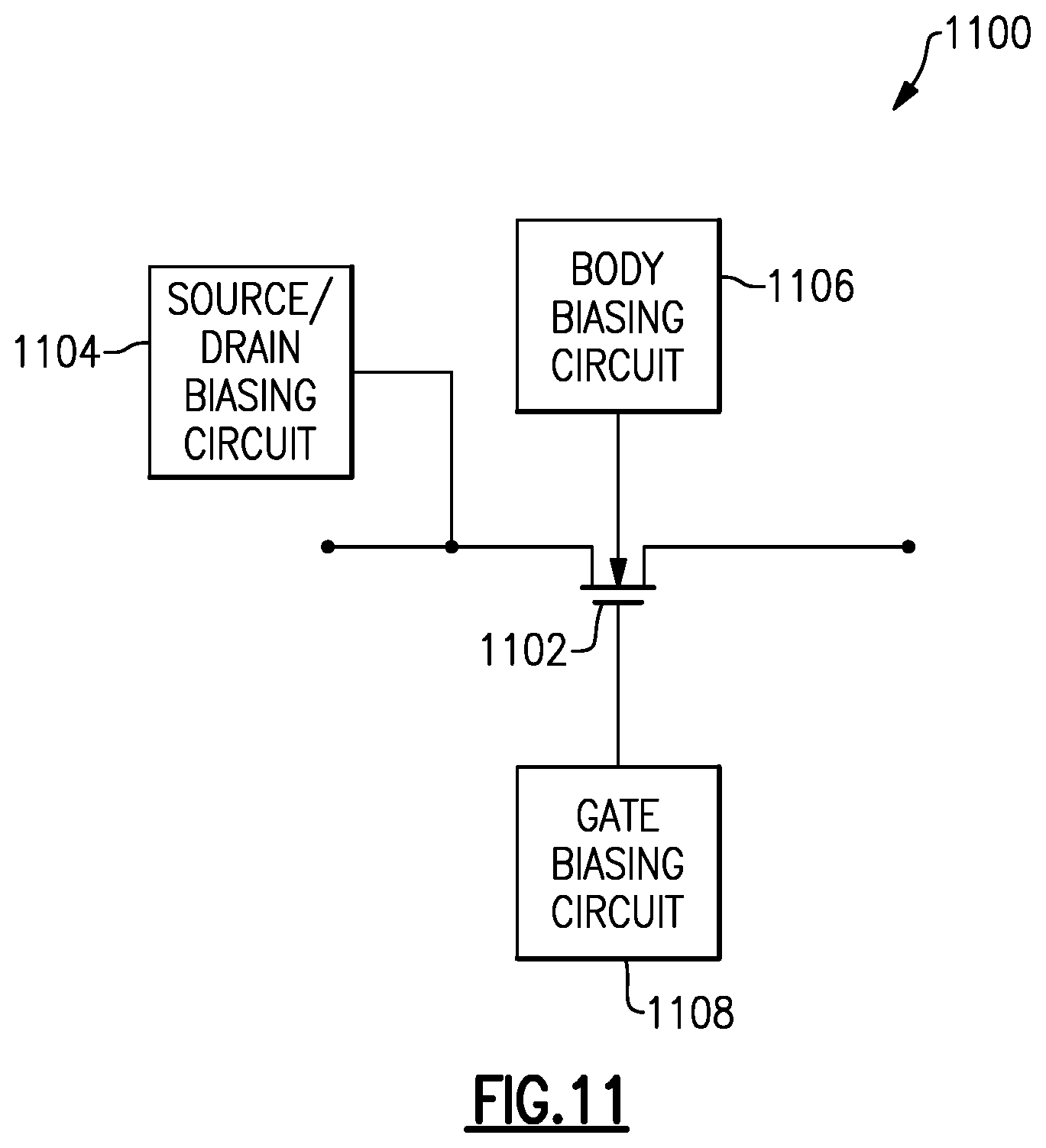 Patent US12375078 Figure 13 – Switch with gate or body connected linearizer