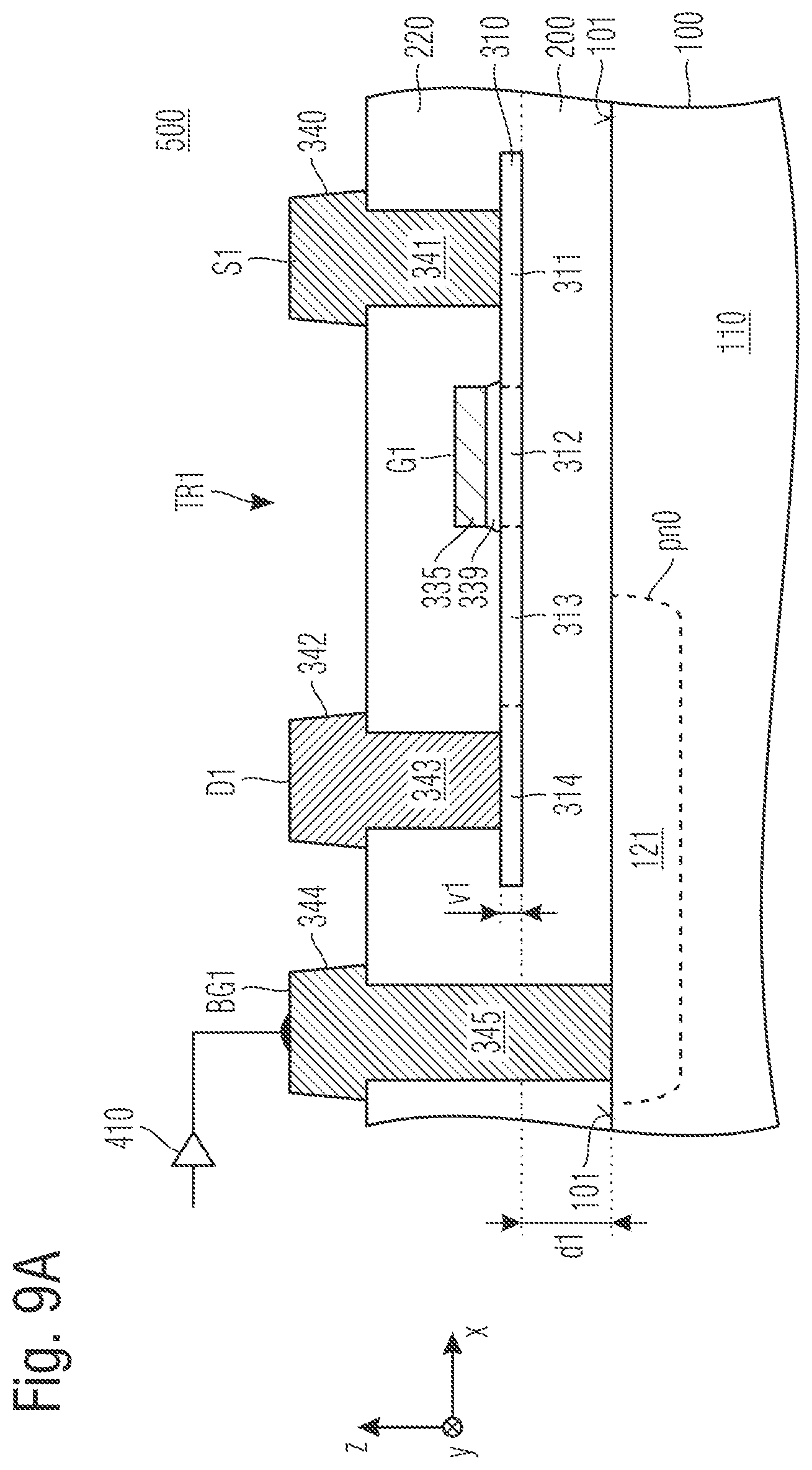 Patent US12375081 Figure 5 – Gate driver device having a driver circuit for supplying a backgate drive signal
