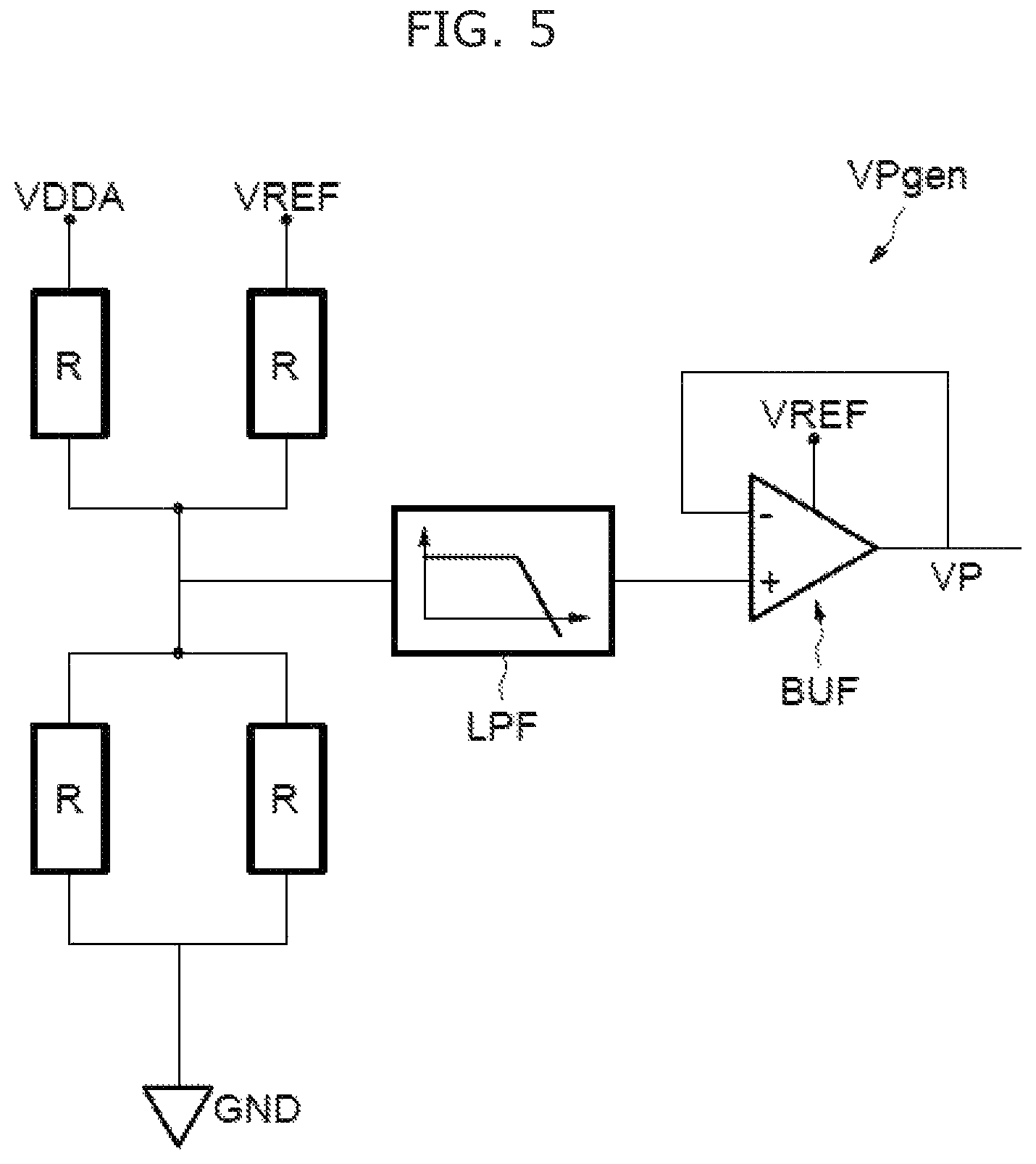 Patent US12375096 Figure 5 – Digital-to-analog converter and corresponding digital-to-analog conversion method