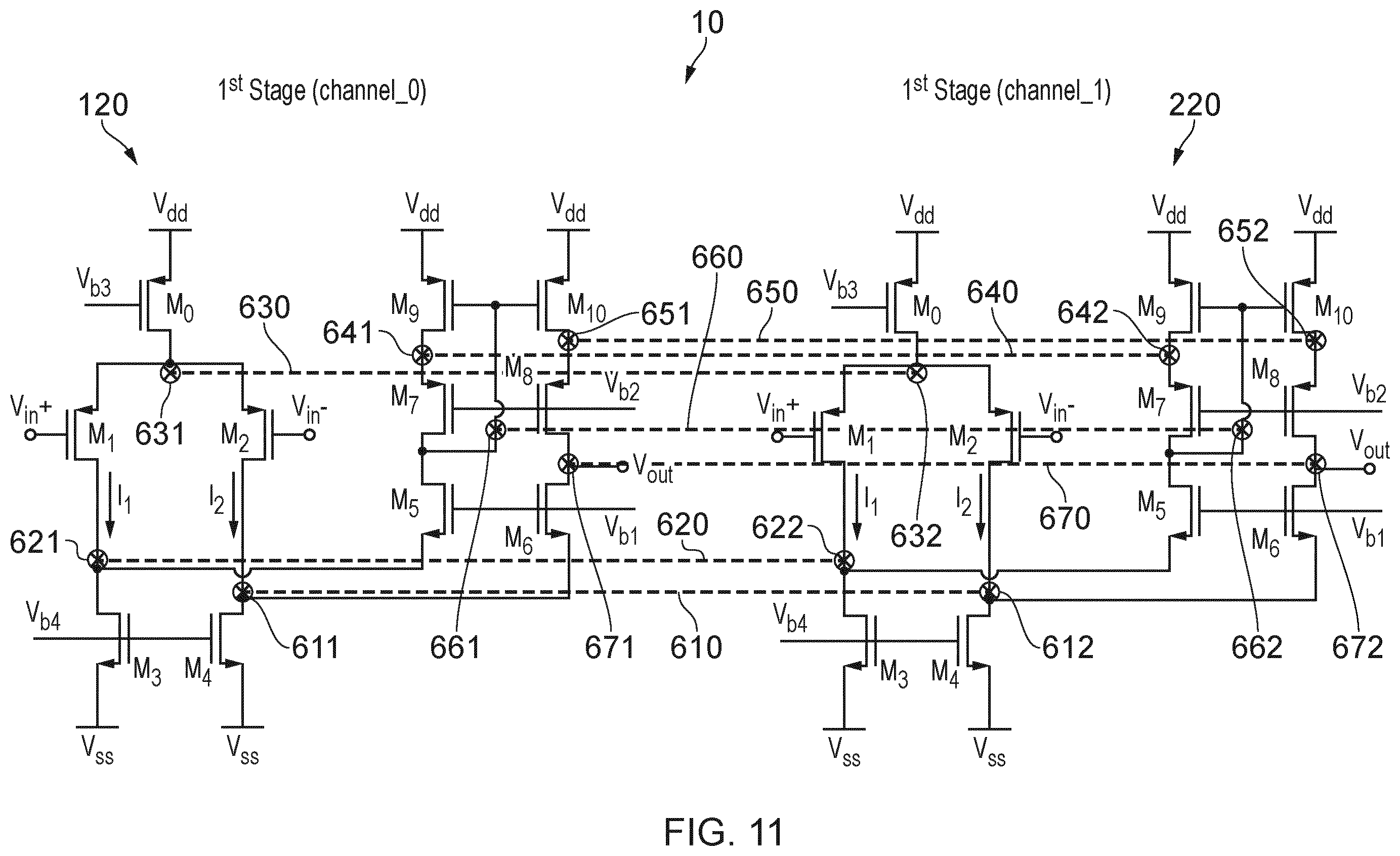 Patent US12375097 Figure 11 – Configurable DAC channels