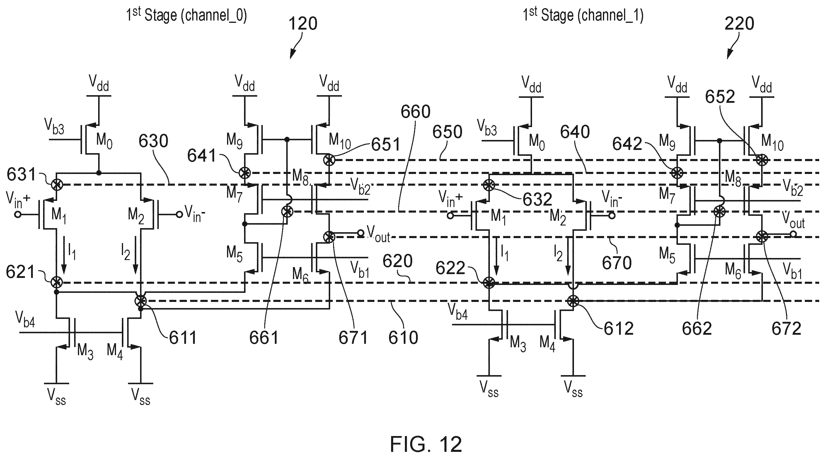 Patent US12375097 Figure 12 – Configurable DAC channels