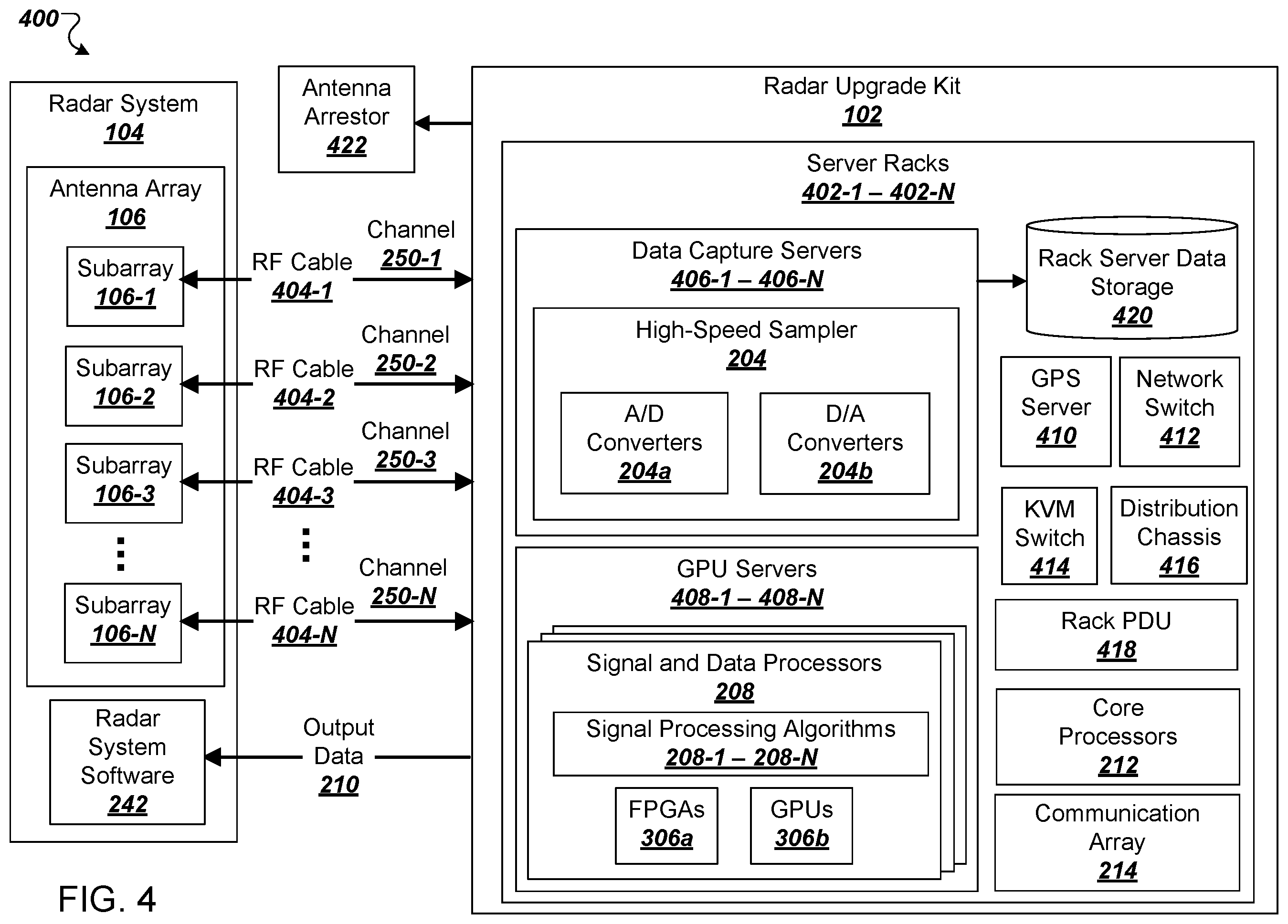 Patent US12375114 Figure 7 – Radar system upgrade kit