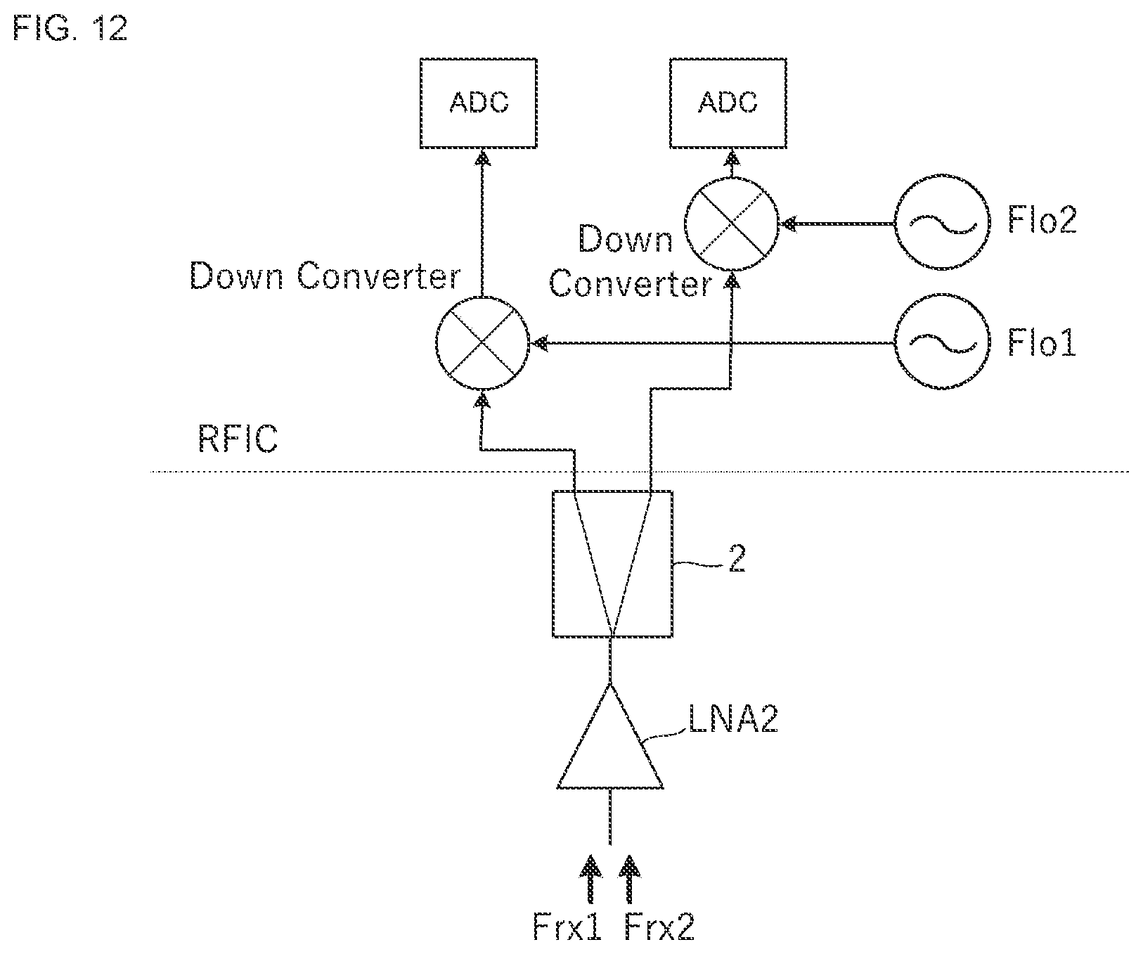 Patent US12375116 Figure 7 – Frontend circuit, frontend module, communication apparatus, and multiplexer