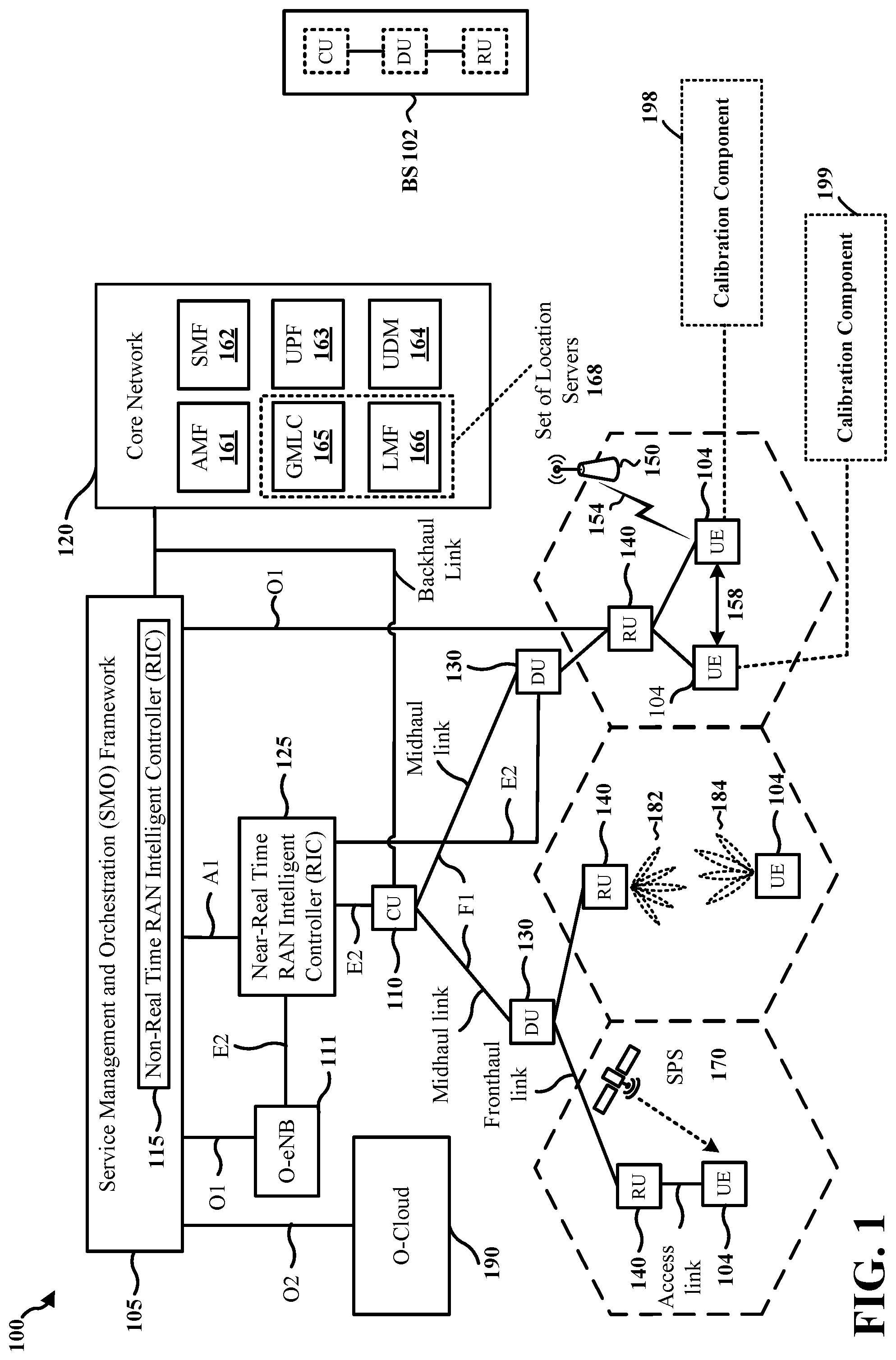 Patent US12375142 Figure 1 – Method for sharing dynamic capability of level of calibration to other devices in network
