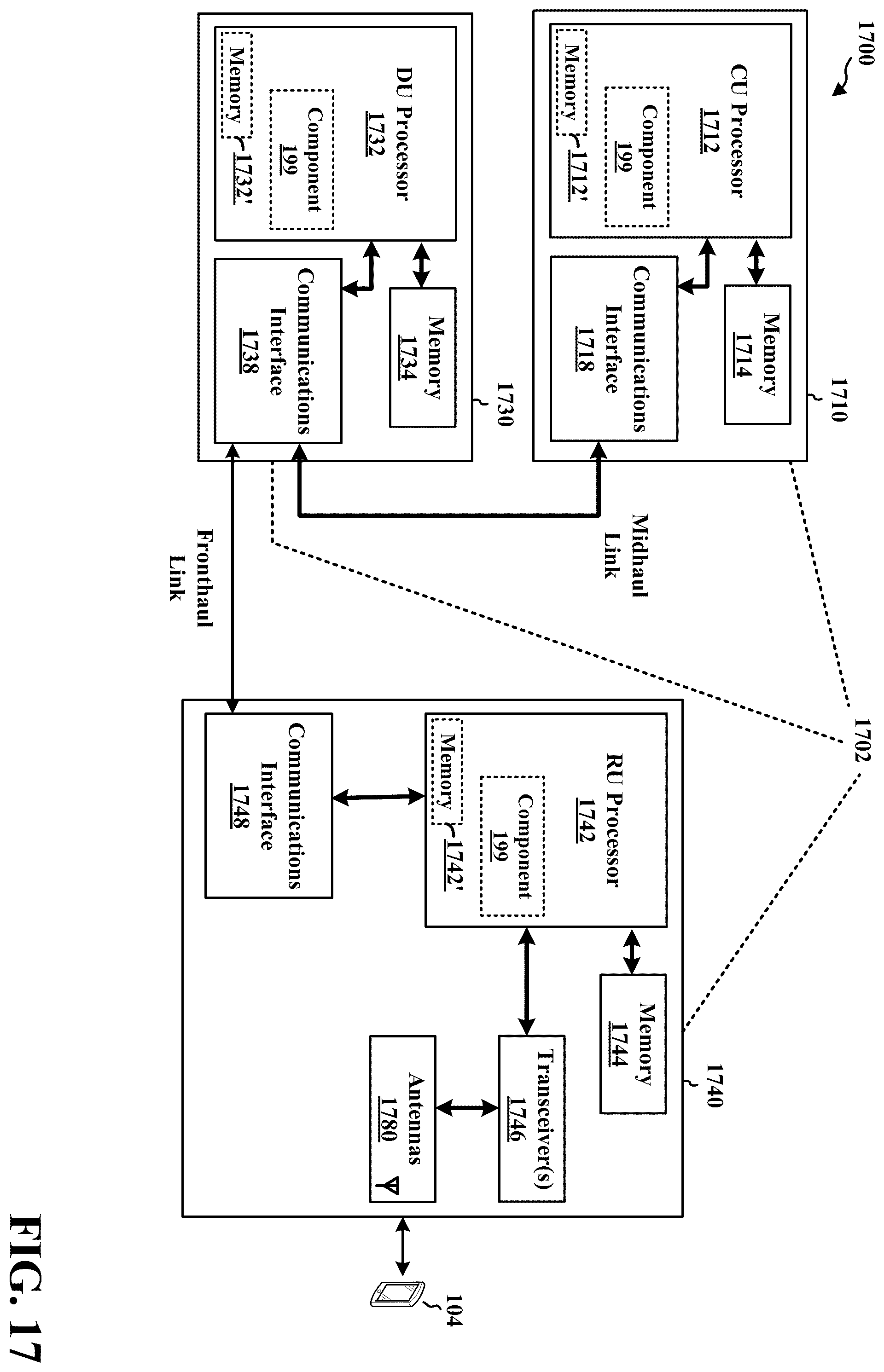Patent US12375145 Figure 17 – L2 CLI measurement and reporting